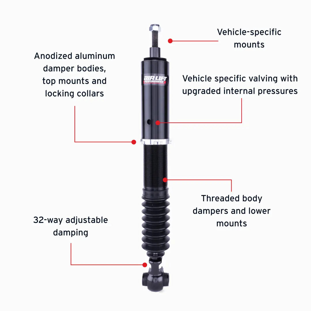Air Lift Performance Rear Kit - 2018-2025 Toyota Camry XSE 3.5L (XV70) 76519