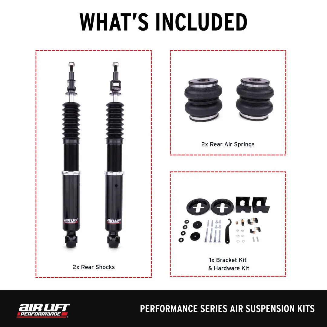 Air Lift Performance Rear Performance Kit - 2006-2009 Volkswagen Rabbit (MK5) 76502