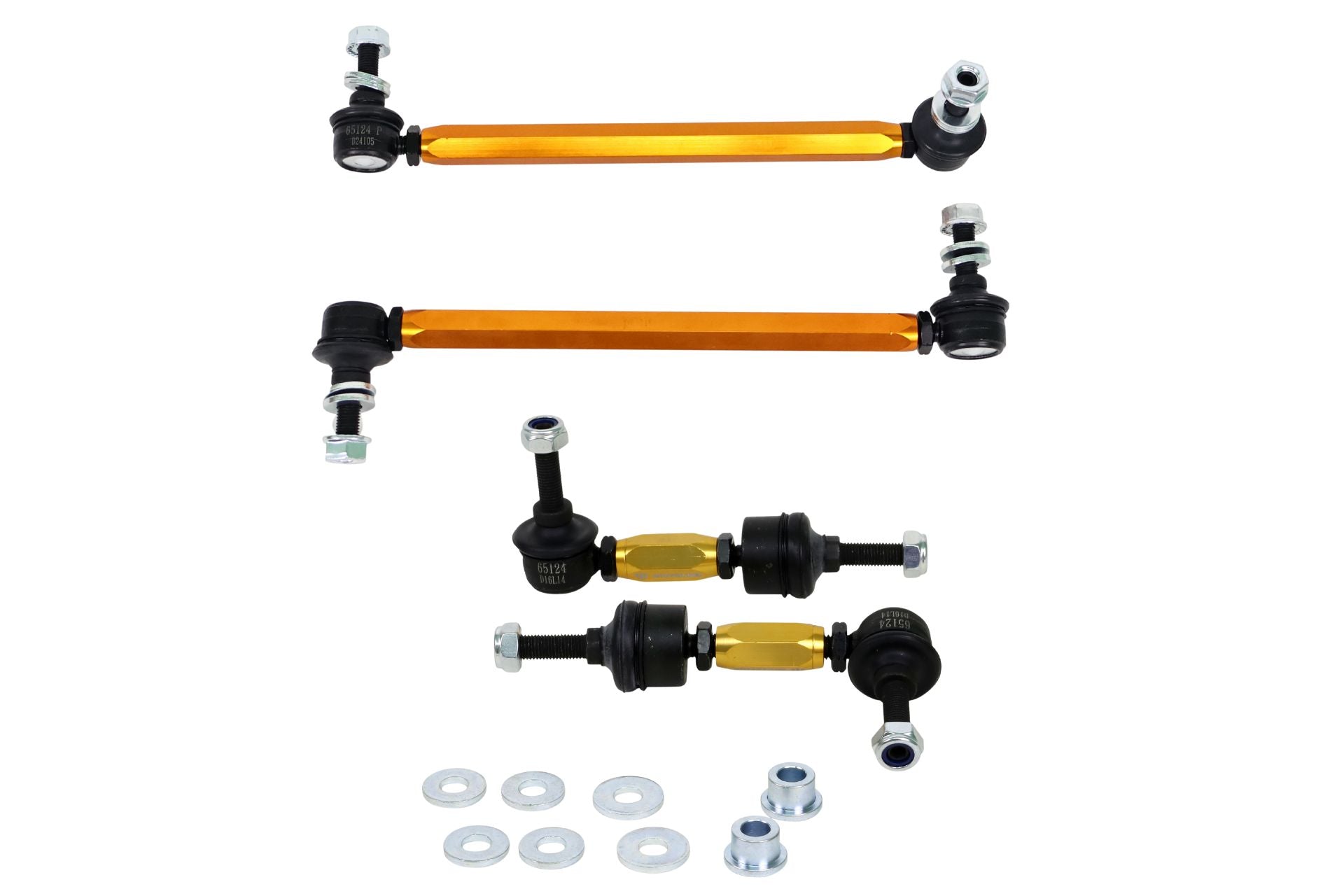 Whiteline Adjustable Sway Bar Vehicle Link Kit for 2012-2018 Ford Focus (C346) KLC276
