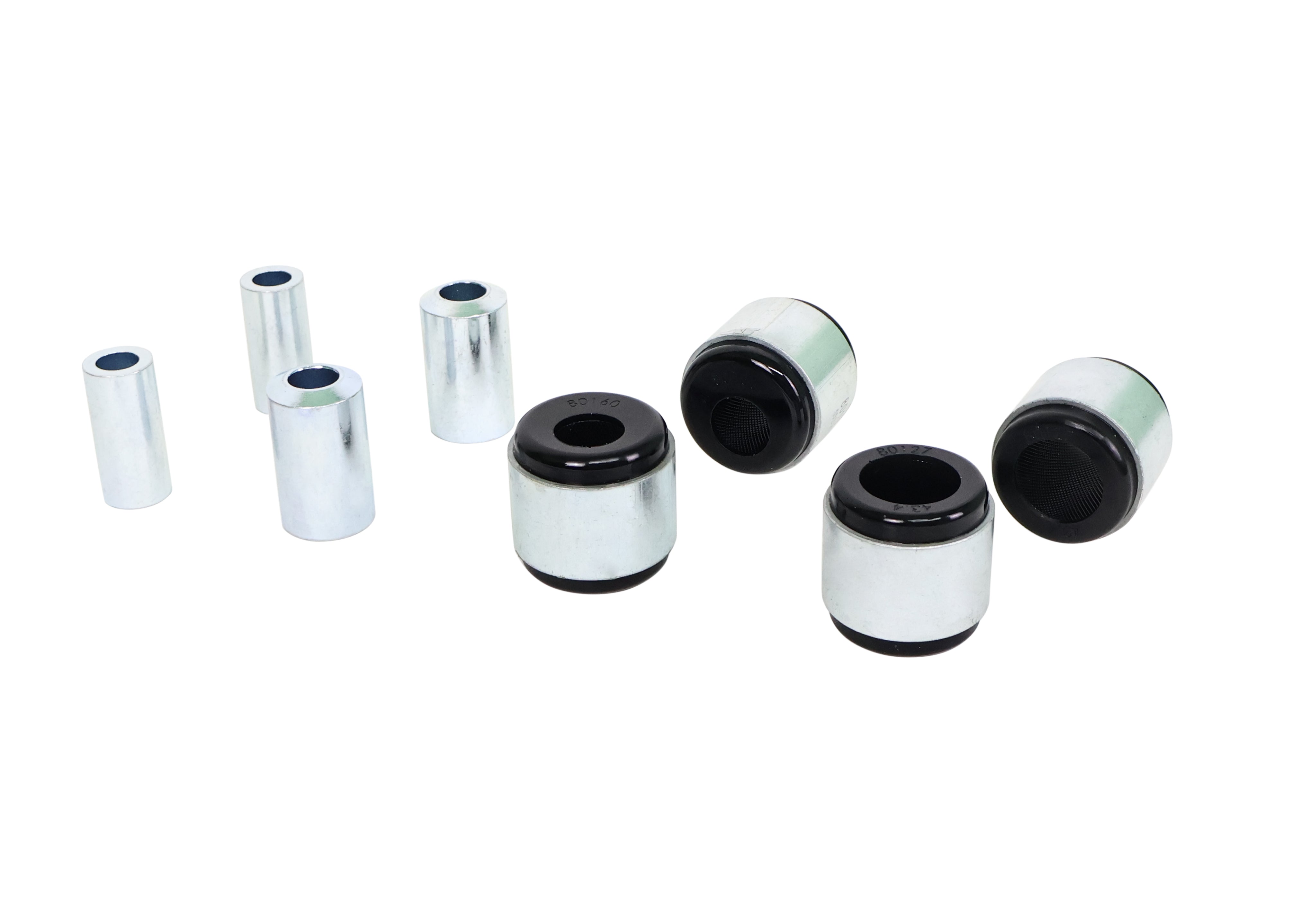 Whiteline Fixed Rear Upper Inner and Outer Control Arm Bushing Kit for 2021-2025 Ford Mustang Mach-E (GE1) KCA574