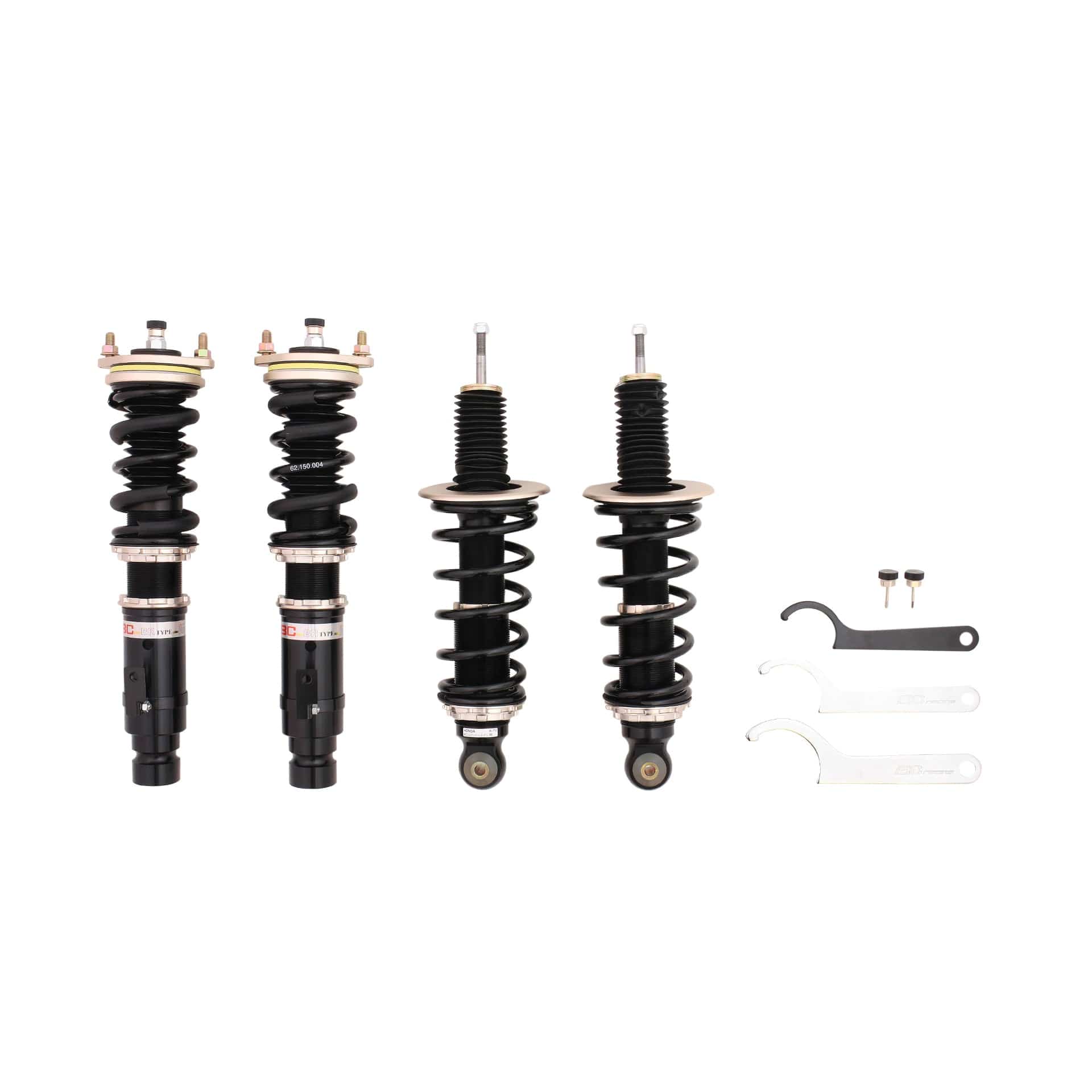 BC Racing BR Series Coilovers for 1984-1987 Honda CR-X FWD (3rd Generation) A-177-BR
