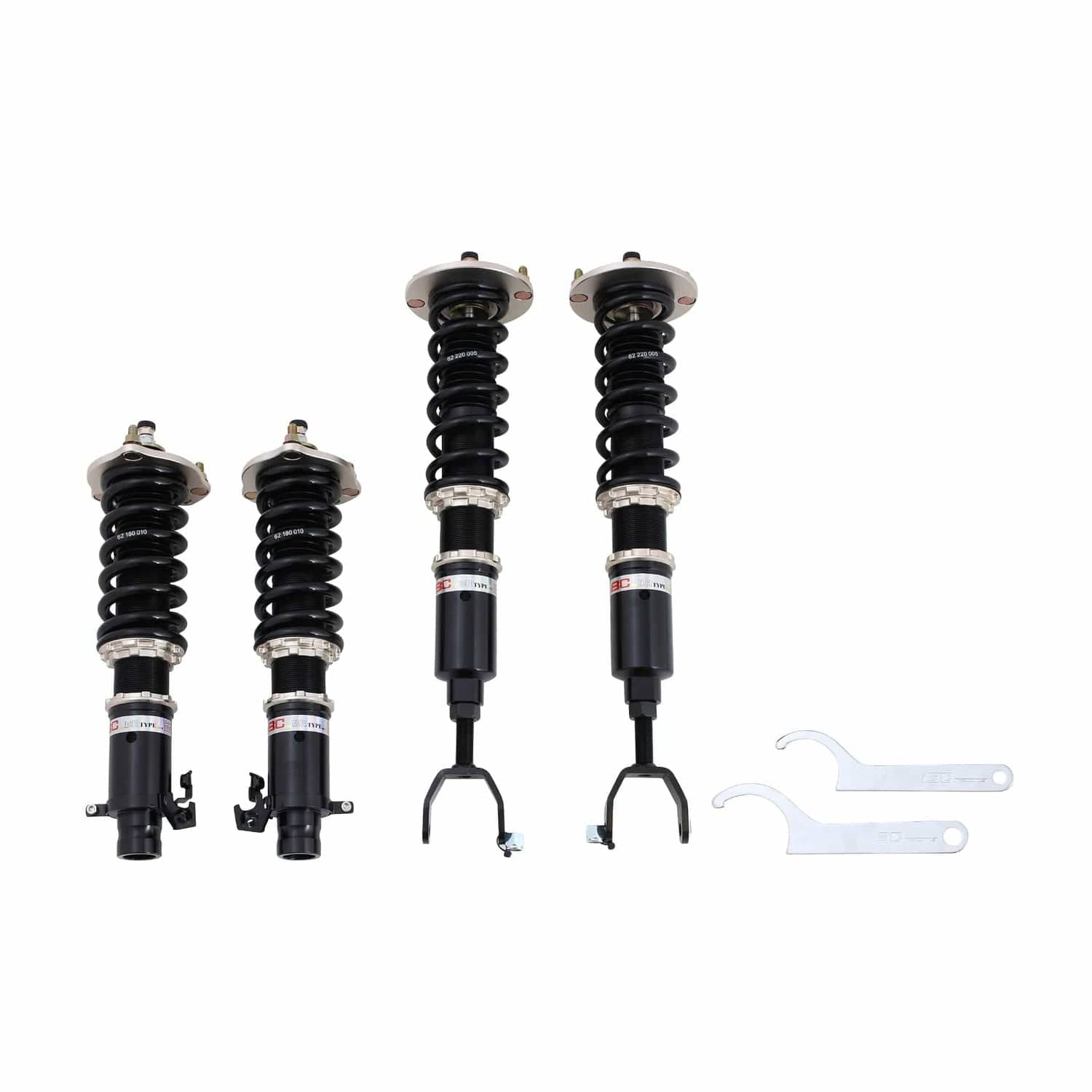 「A’s 品」 BC Racing BR Series Coilovers 1988-1991 Honda Prelude FWD (BA