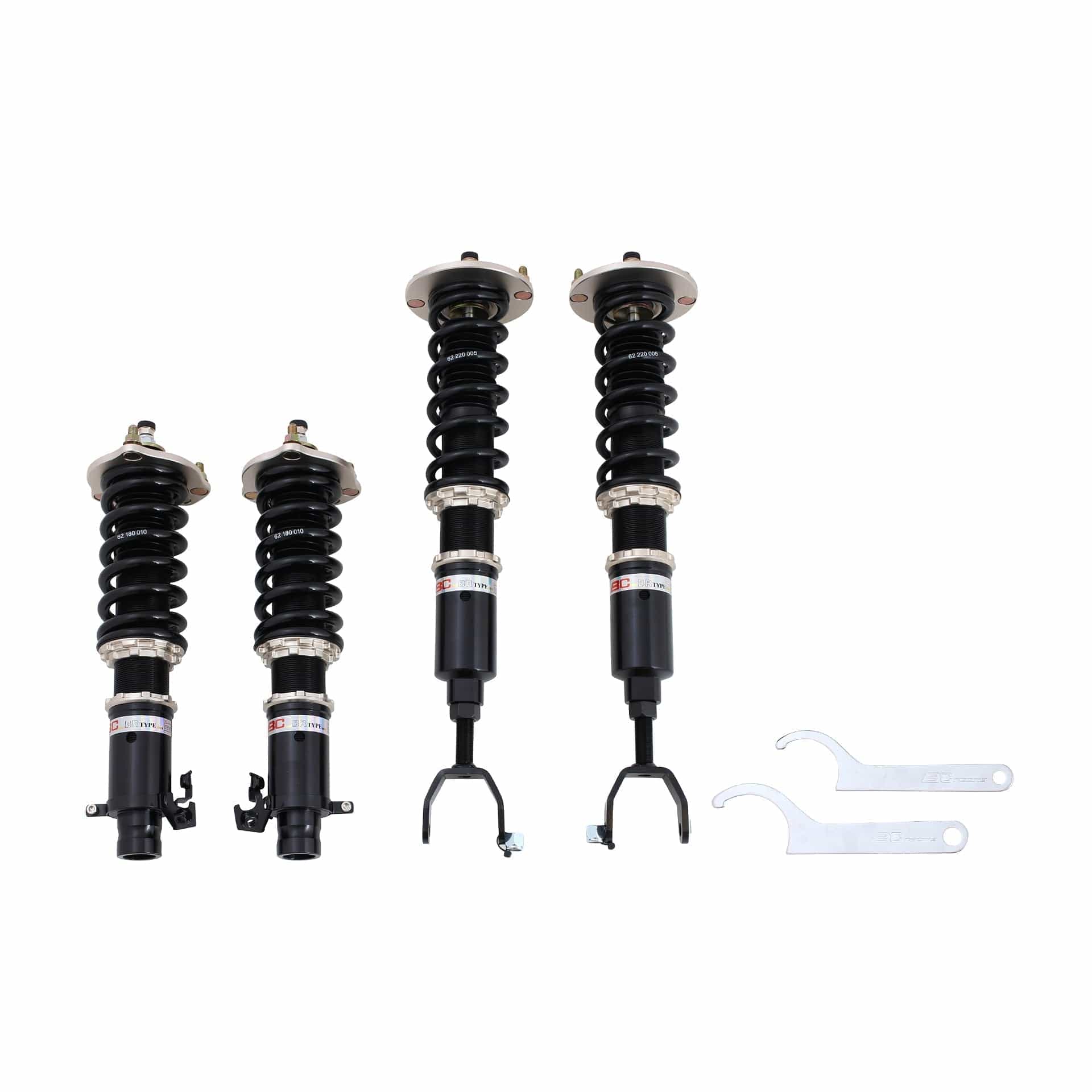 BC Racing DS Series Coilovers for 1988-1991 Honda Prelude FWD A-22-DS