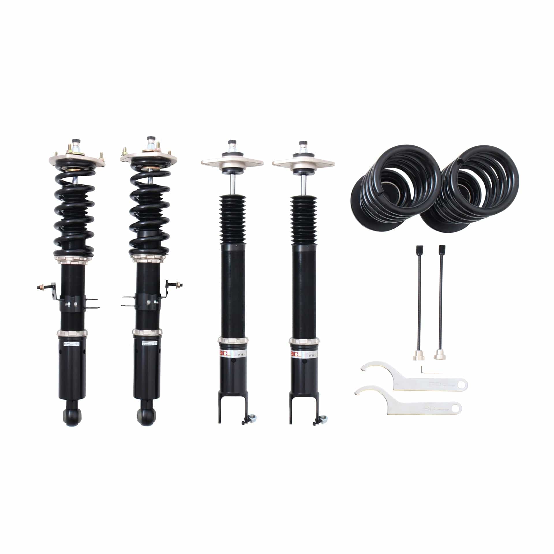 BC Racing DS Series Coilovers for 2001-2007 Nissan Stagea RWD (M35) D-34-DS