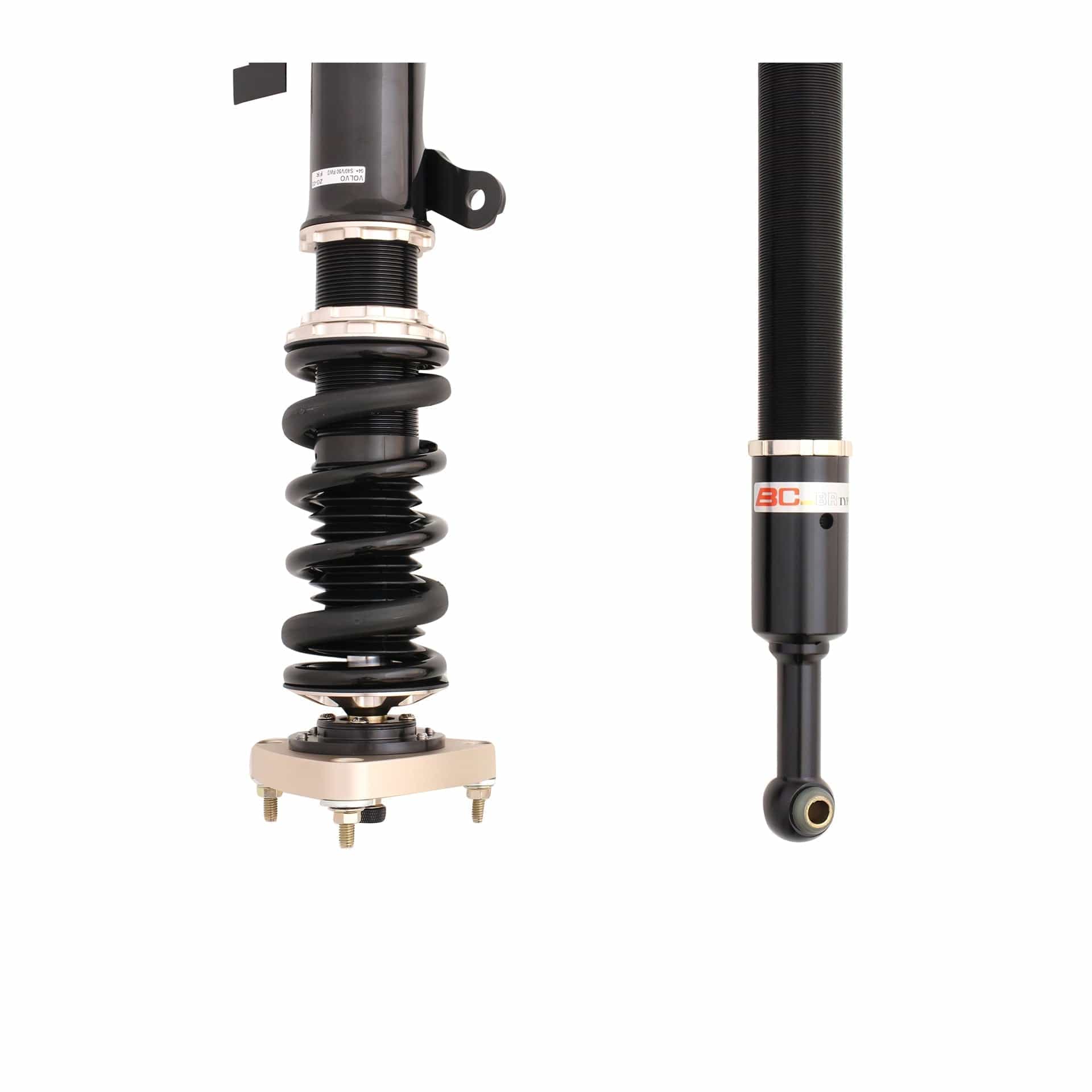 BC Racing DS Series Coilovers for 2007-2016 Volvo w/OEM Self-Leveling FWD (Y20) ZG-20-DS
