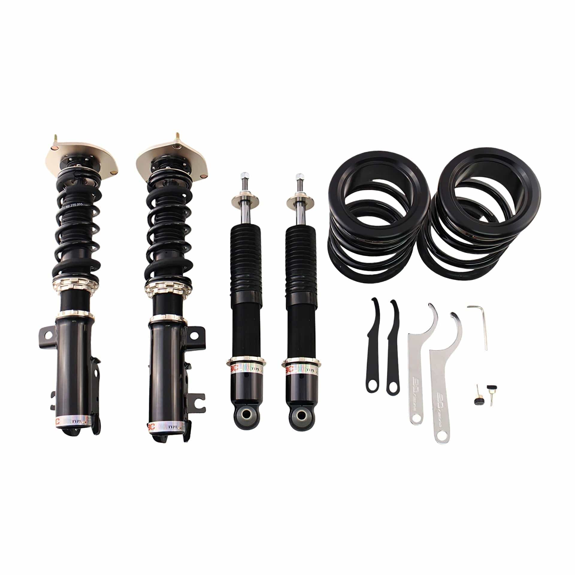 BC Racing DS Series Coilovers for 2011-2018 Volvo w/o OEM Self-Leveling FWD (Y20) ZG-07-DS