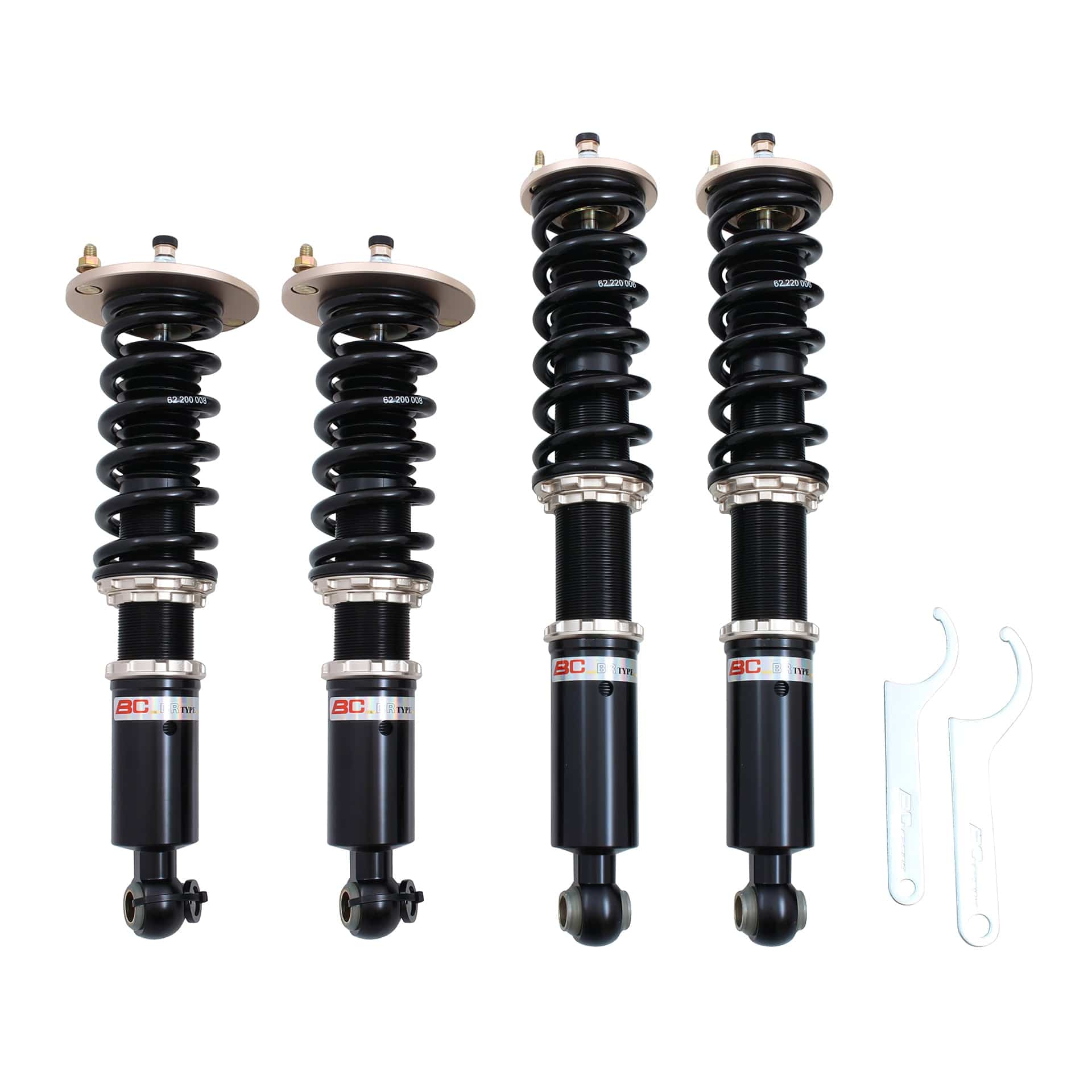 BC Racing ER Series Coilovers for 1989-1994 Nissan Skyline R32 GTS RWD (HCR32) D-15-ER