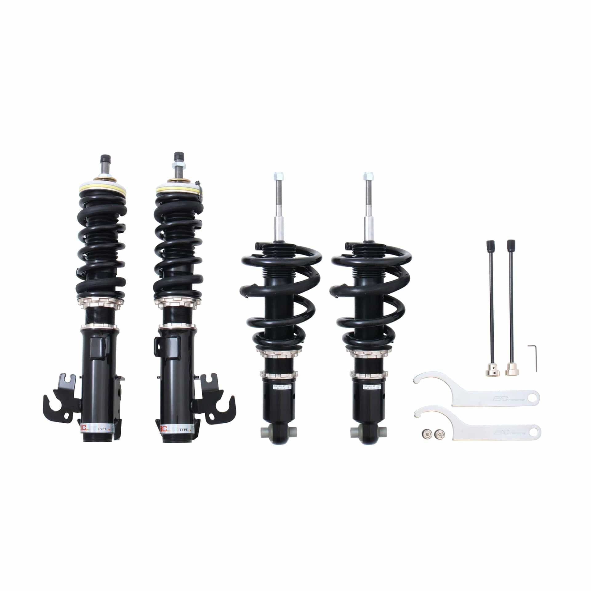 BC Racing ER Series Coilovers for 2014-2017 Chevrolet SS RWD (GM/Zeta) Q-14-ER