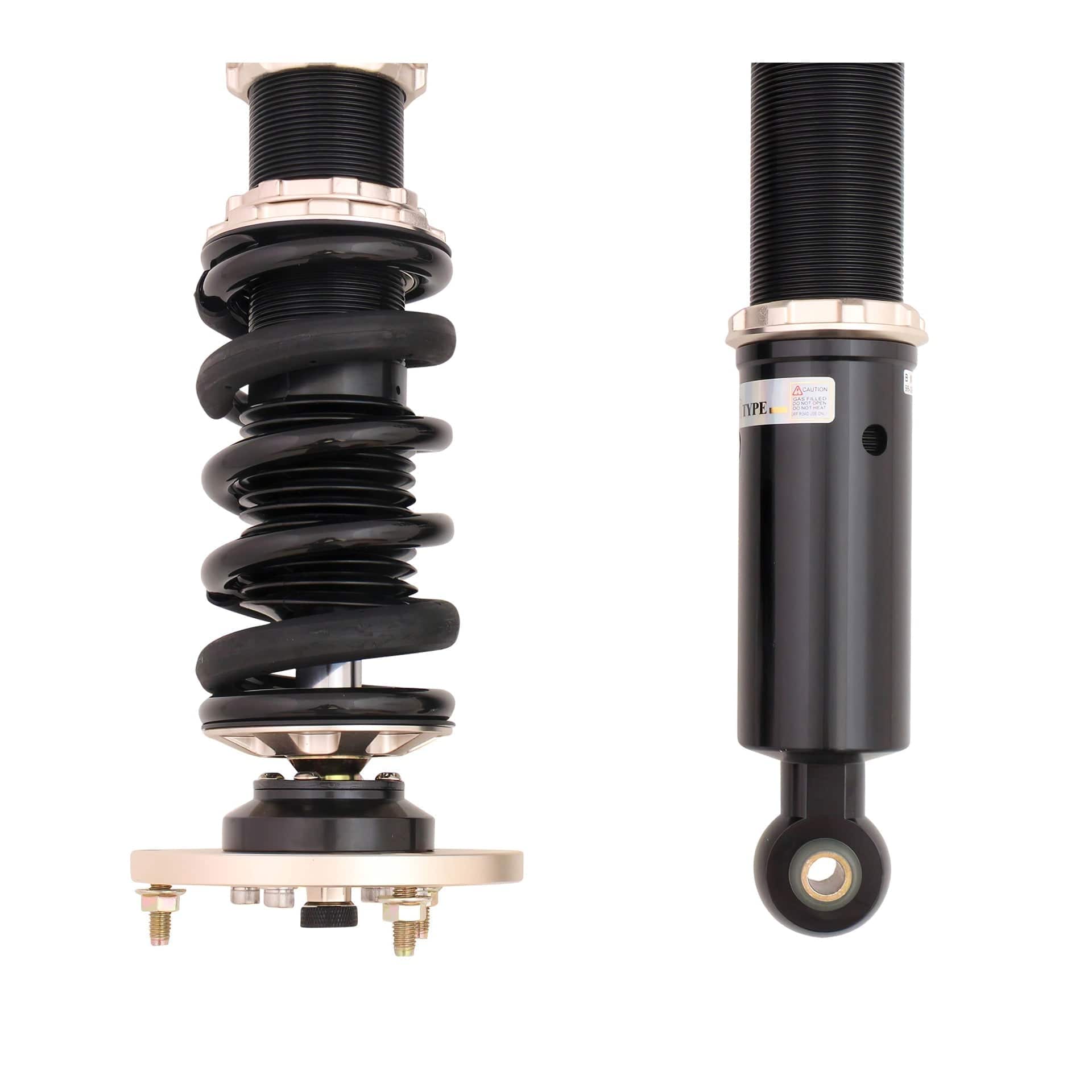 BC Racing HM Series Coilovers for 2000-2006 BMW 3 Series Coupe RWD (E46) I-02-HM