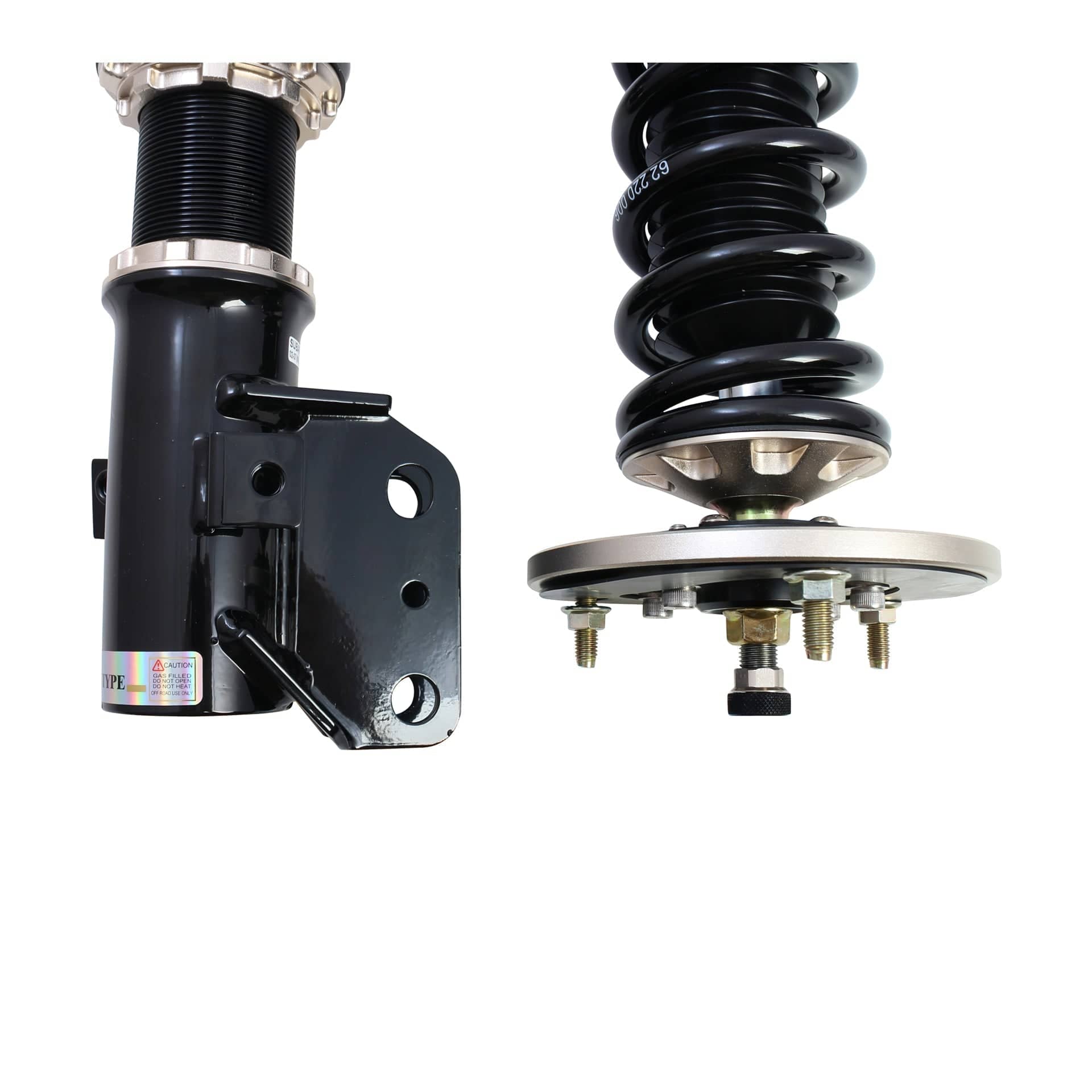 BC Racing HM Series Coilovers for 2002-2007 Subaru Impreza WRX AWD (GDA/GDB) F-02-HM