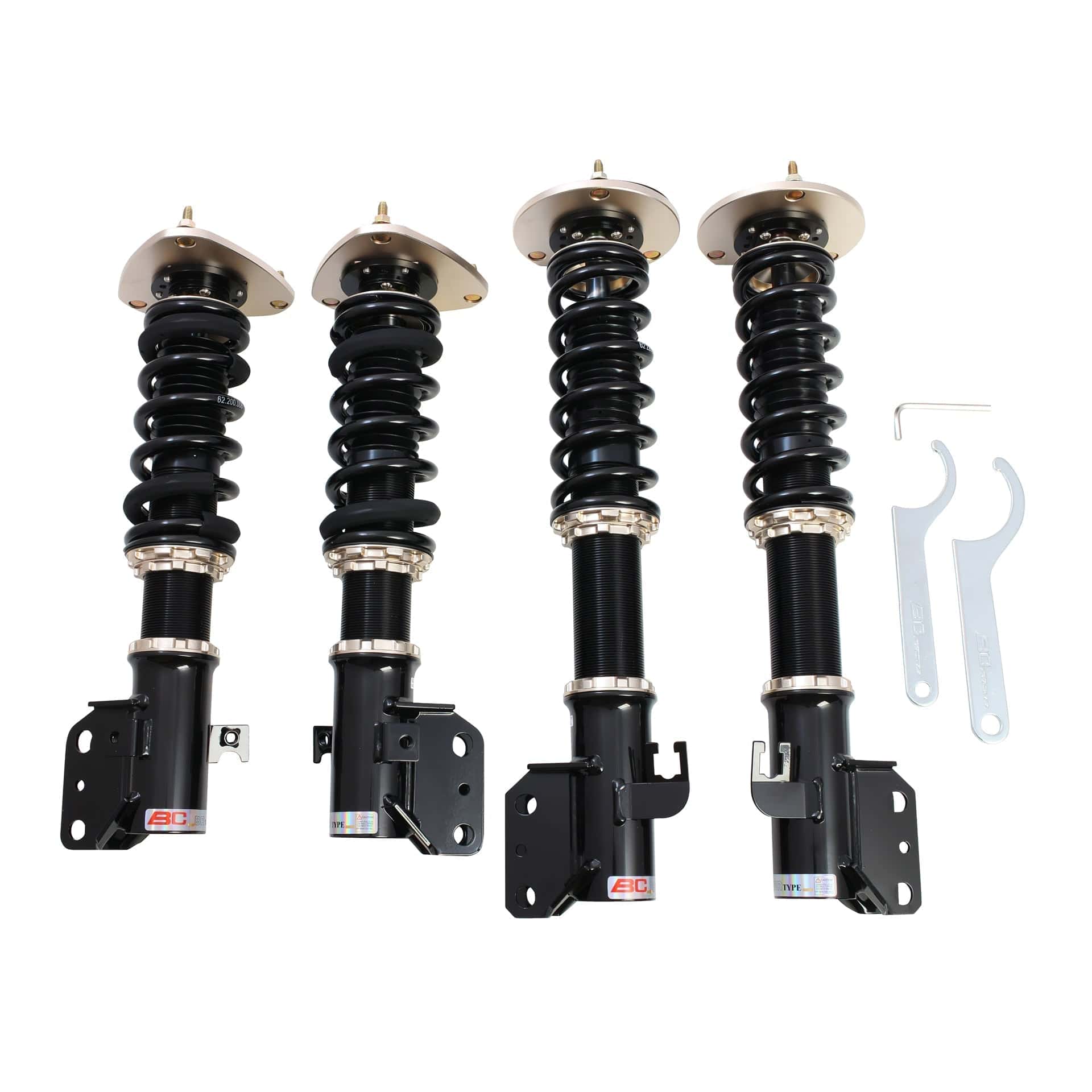 BC Racing HM Series Coilovers for 2002-2007 Subaru Impreza WRX AWD (GDA/GDB) F-02-HM