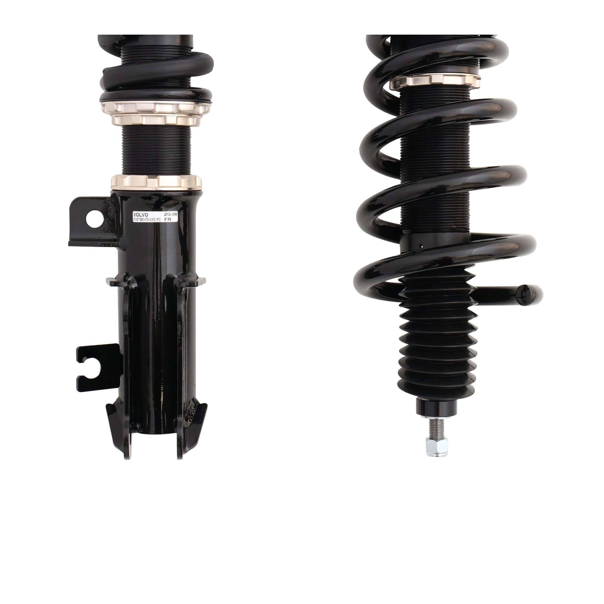 BC Racing RM Series Coilovers for 2001-2009 Volvo S60 AWD (P2) ZG-08-RM