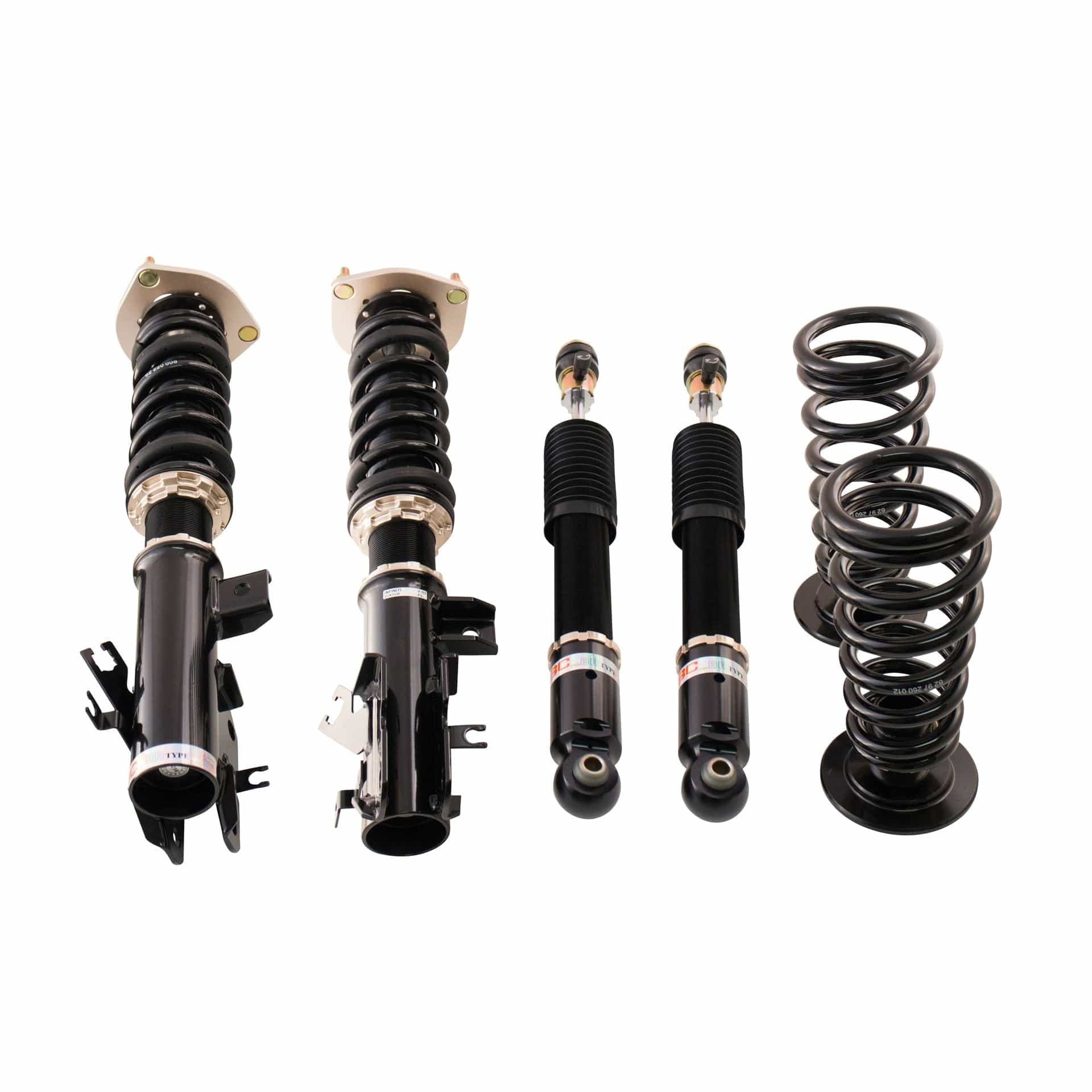 BC Racing RM Series Coilovers for 2003-2008 Infiniti FX35/45 RWD/AWD (S50) V-03-RM