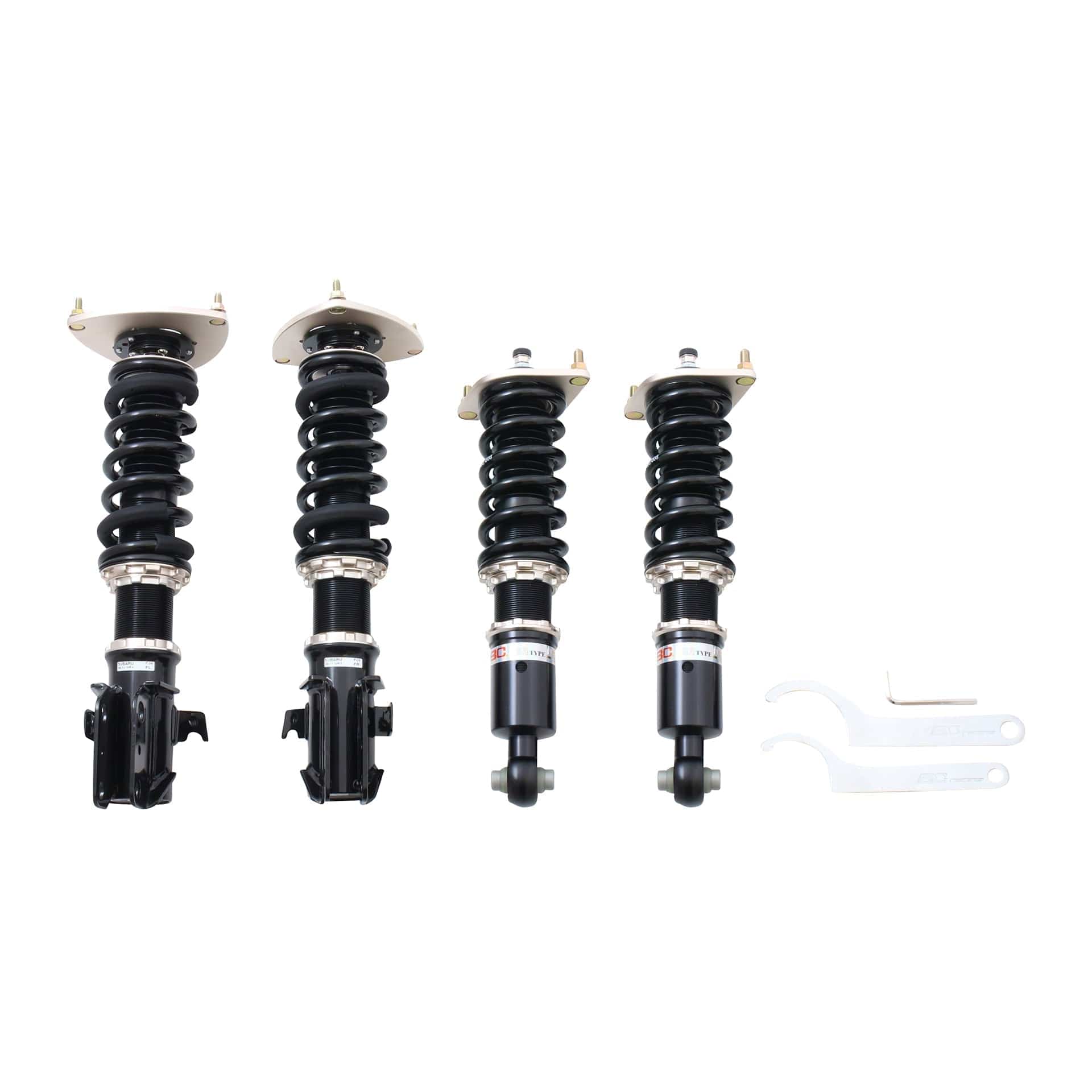 BC Racing RM Series Coilovers for 2008-2014 Subaru Impreza AWD (GH8) F-08-RM
