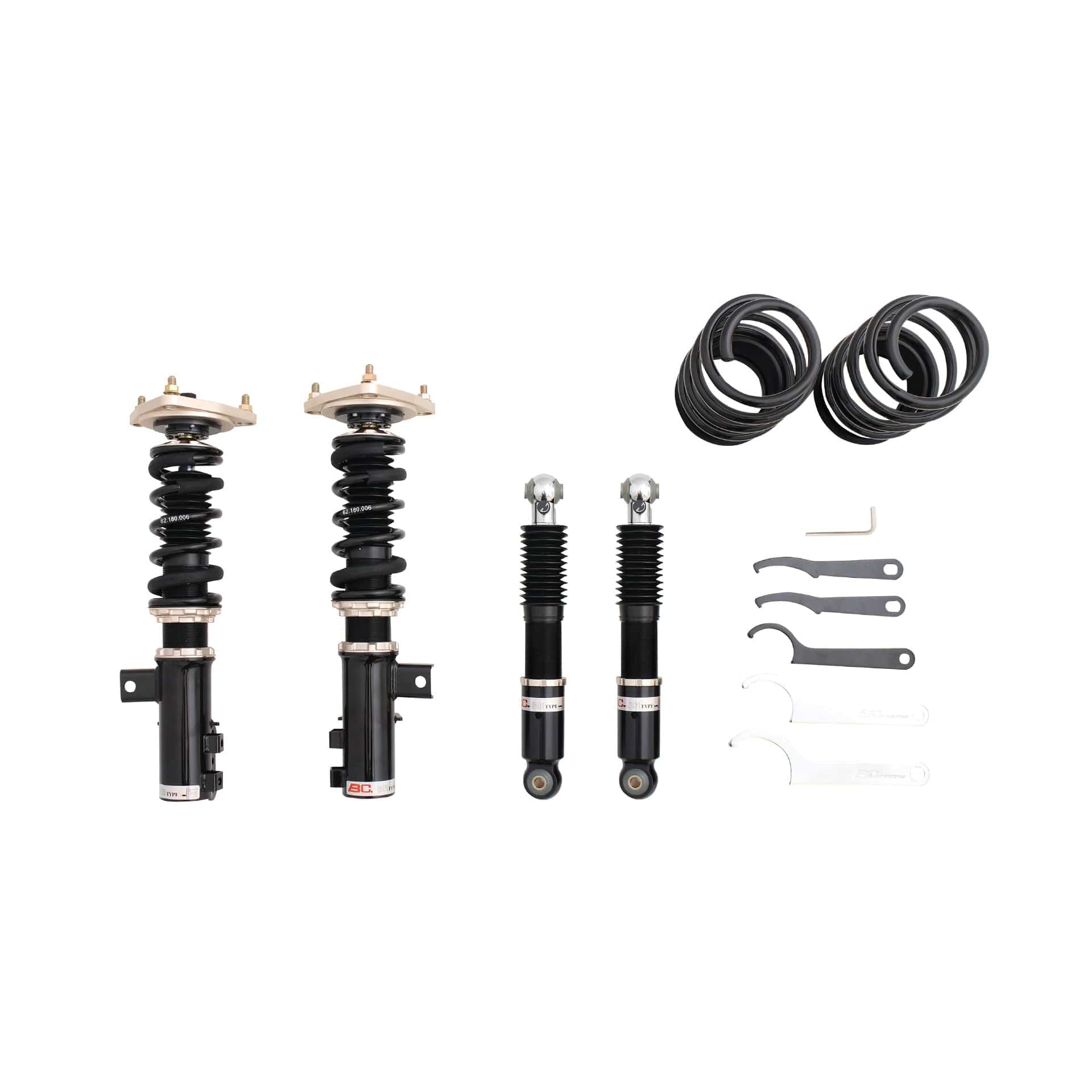 BC Racing RM Series Coilovers for 2010-2013 Kia Forte Coupe & Sedan FWD W-02-RM