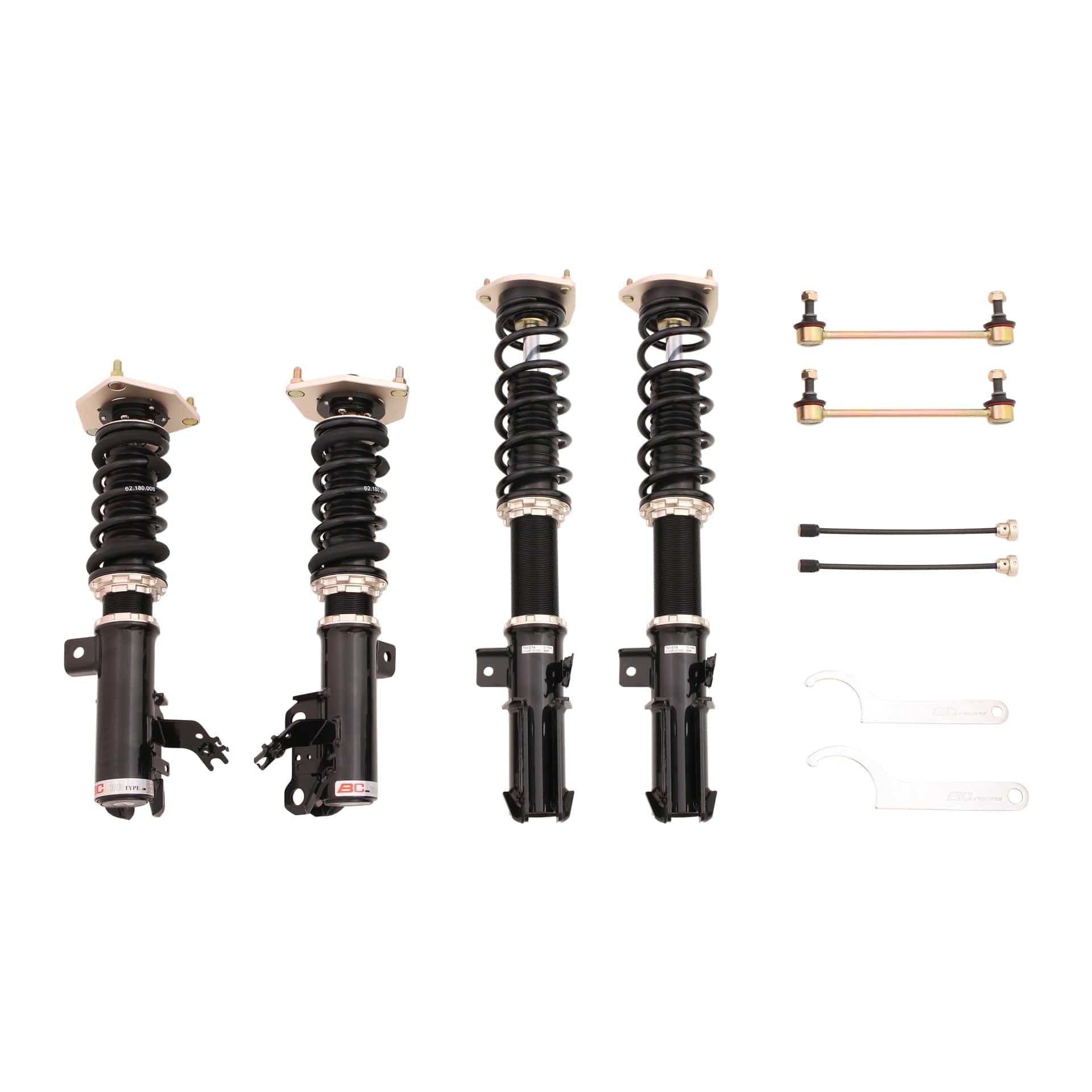 BC Racing RM Series Coilovers for 2012-2017 Toyota Camry SE FWD (XV50) C-104-RM