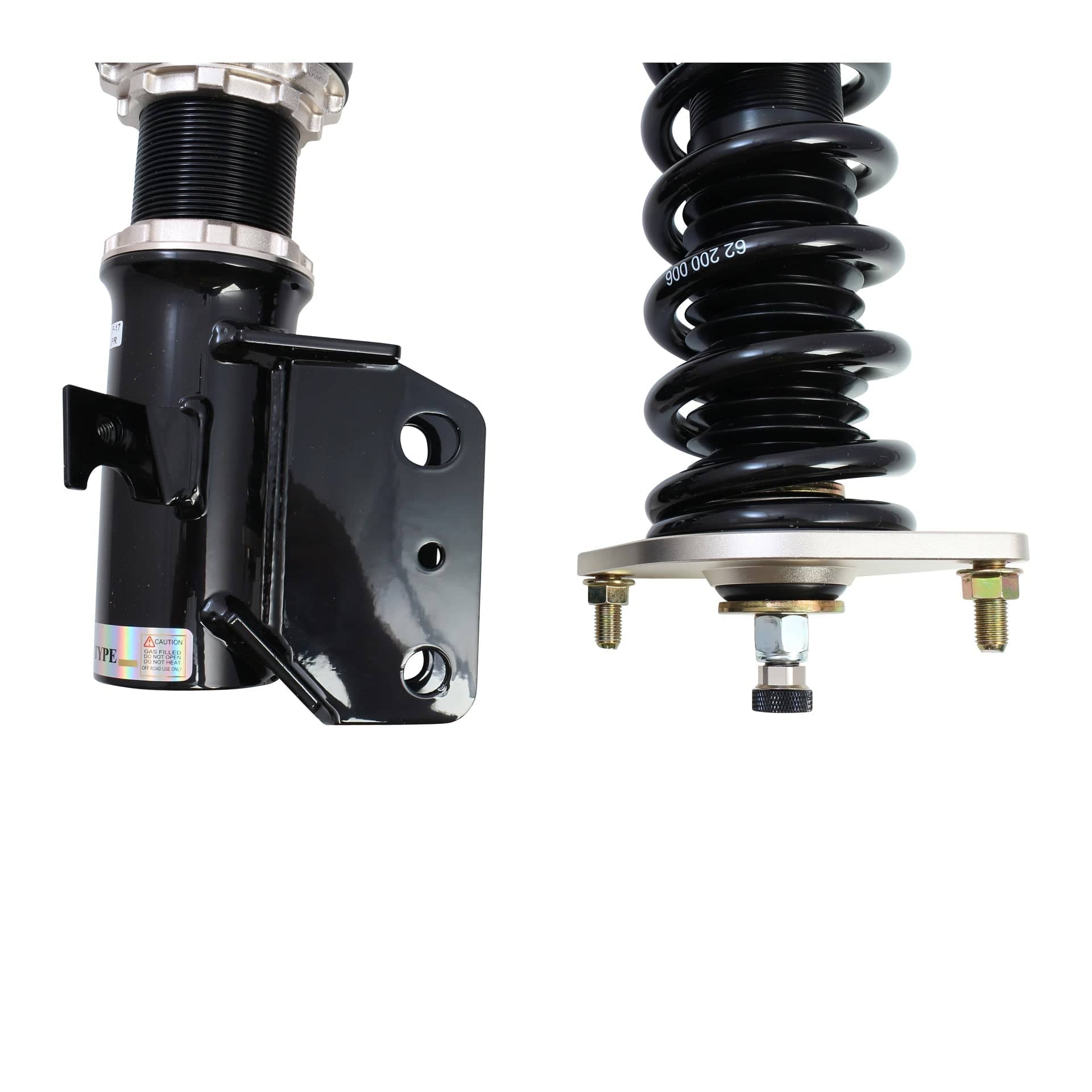 BC Racing ZR Series Coilovers for 2011-2014 Subaru WRX STI Sedan AWD (GVB/GVF) F-17-ZR