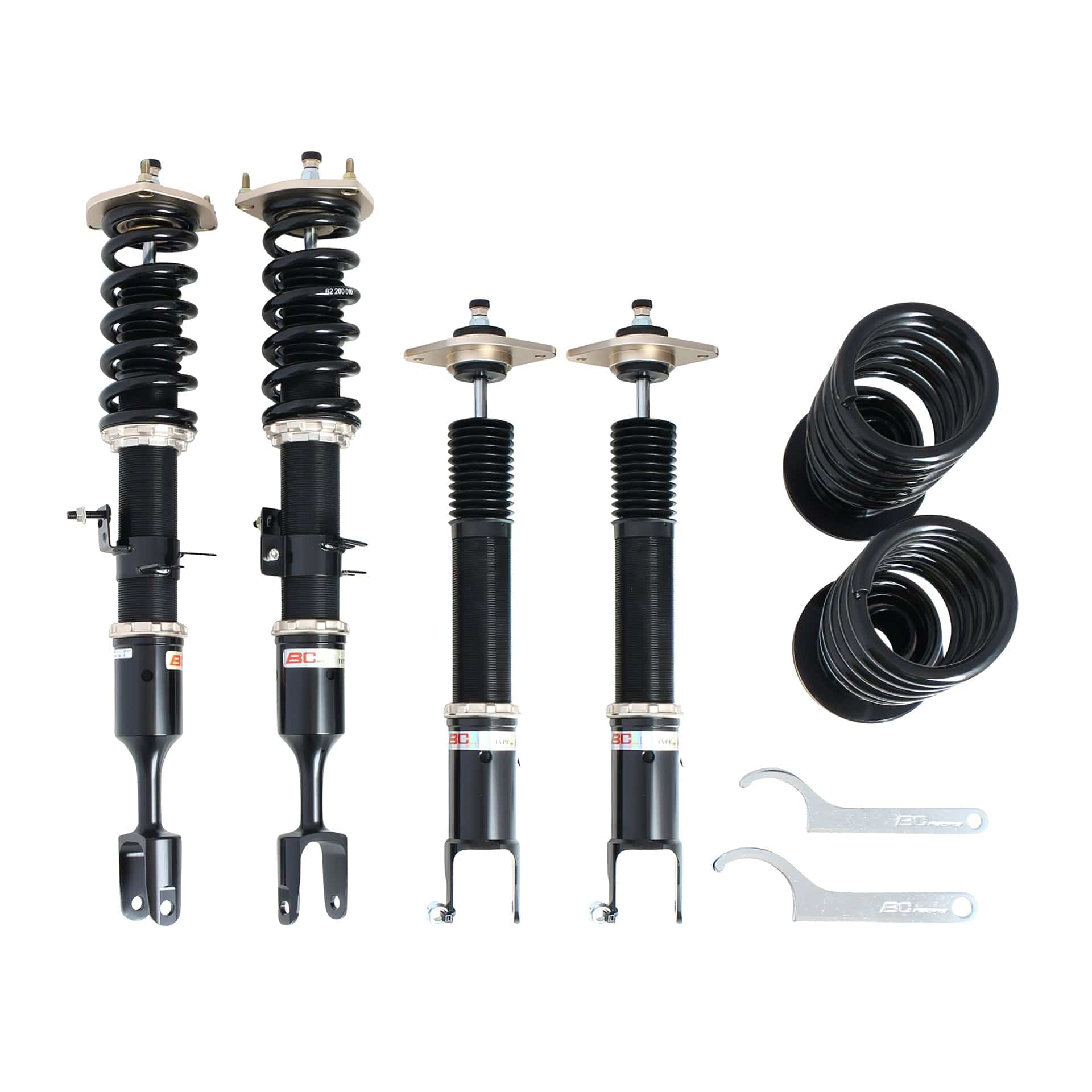 BC Racing ZX Series Coilovers for 2003-2007 Infiniti G35 Coupe RWD (V35) D-17-ZX