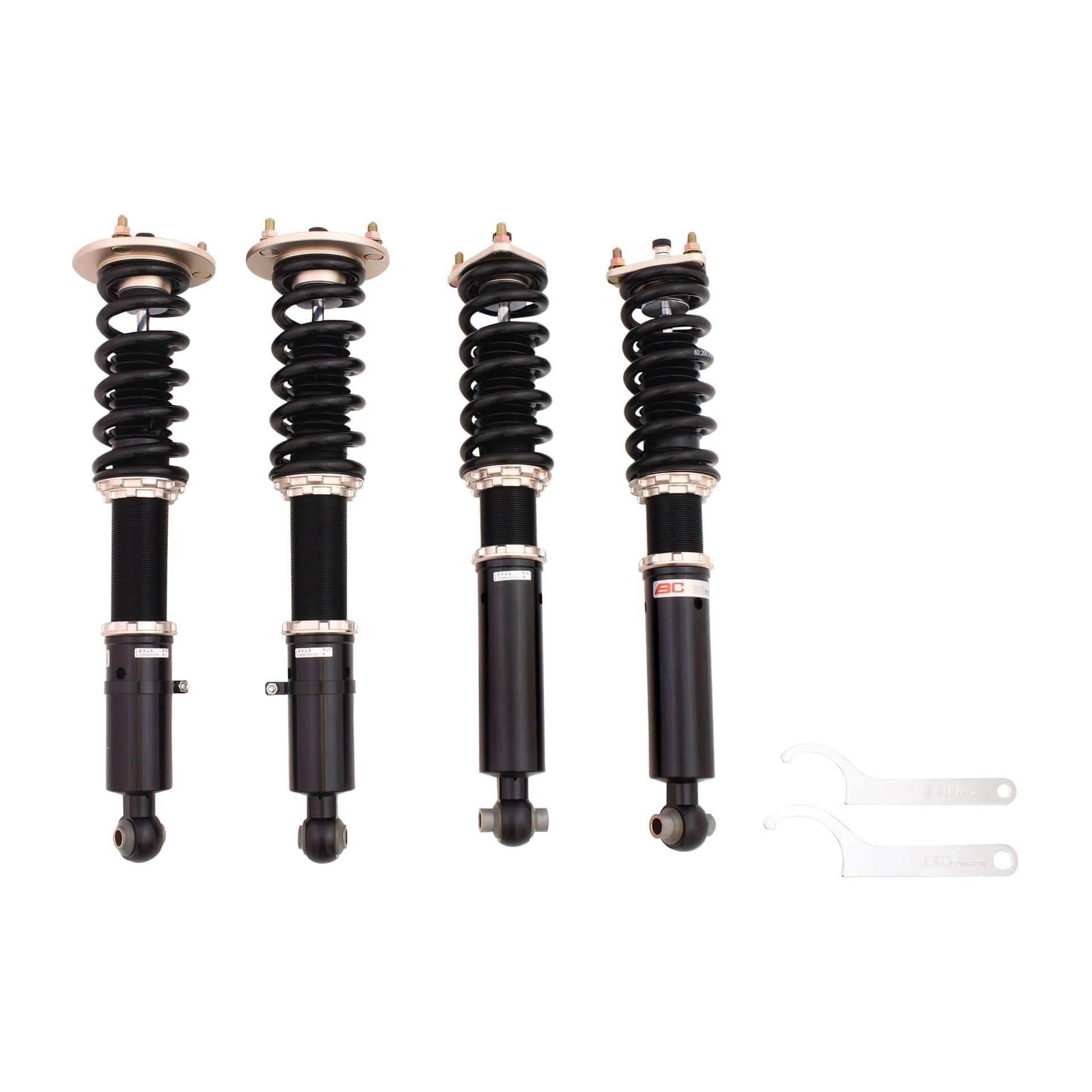BC Racing ZX Series Coilovers for 2006-2012 Lexus GS300 RWD (GRS191) R-21-ZX