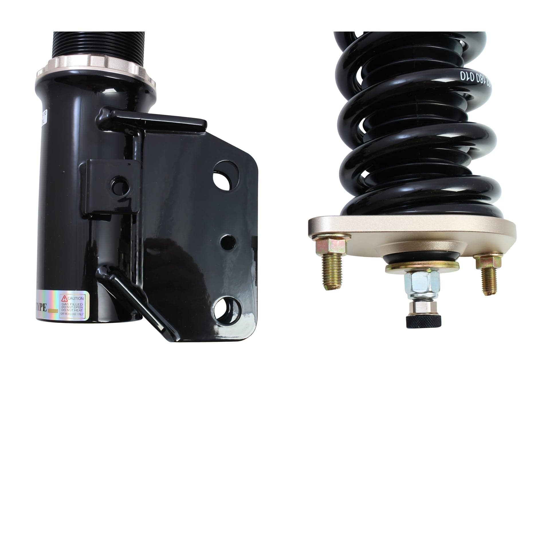 BC Racing ZX Series Coilovers for 2008-2014 Subaru WRX STI Hatchback AWD (GRB) F-10-ZX