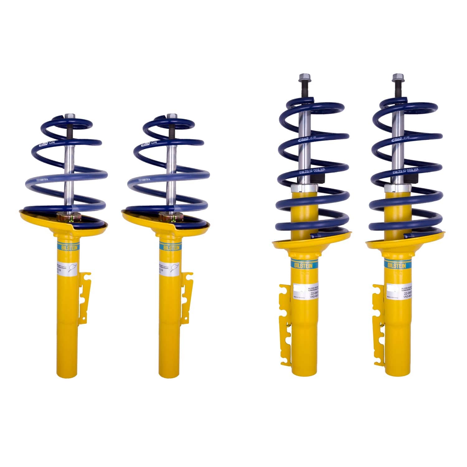 Bilstein B12 (Pro-Kit) Front and Rear Suspension Kit for 1997-2004 Porsche Boxster 46-193803