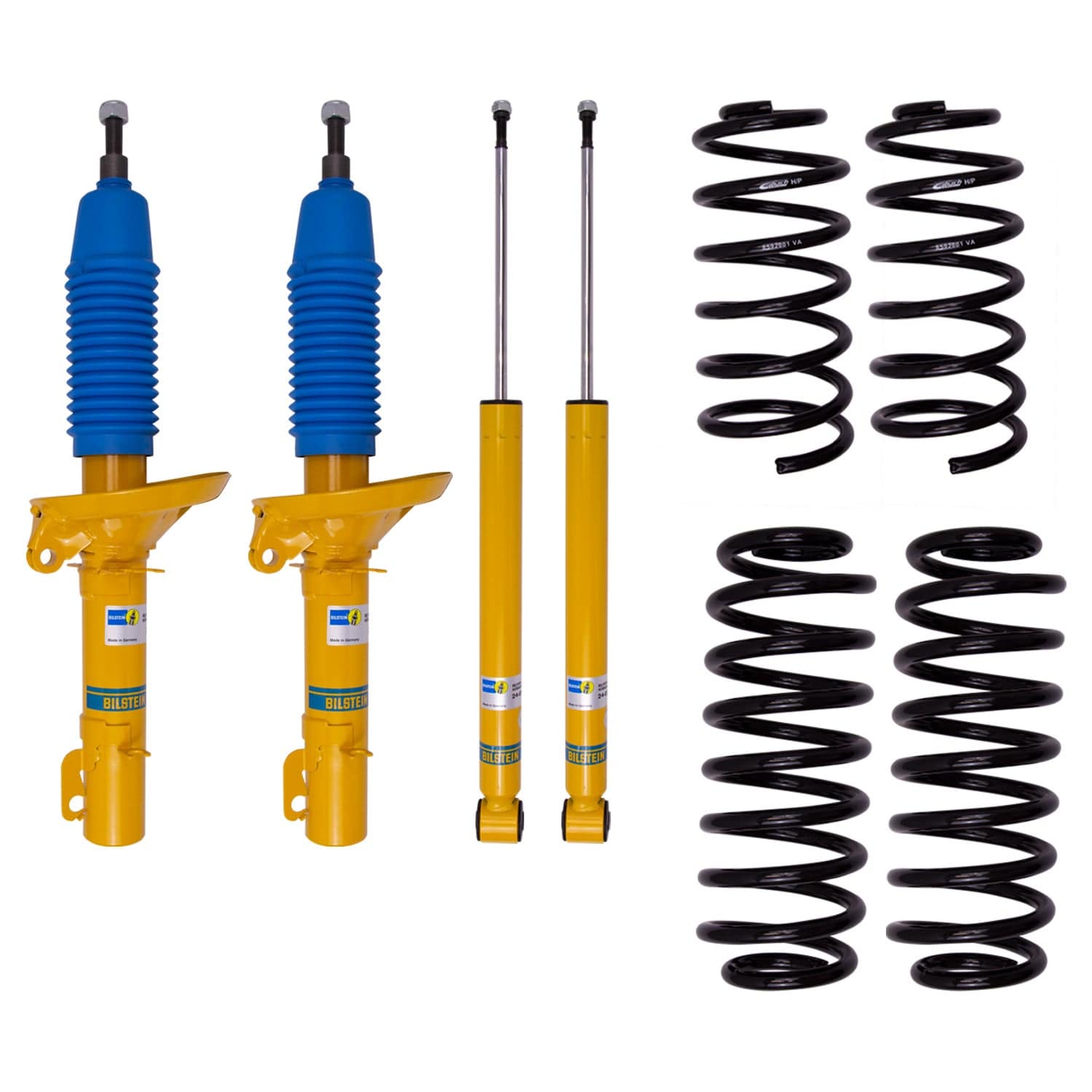 Bilstein B12 (Pro-Kit) Front and Rear Suspension Kit for 1998-2010 Volkswagen Beetle 46-000361