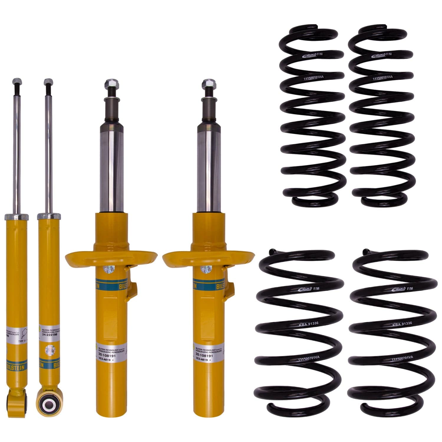 Bilstein B12 (Pro-Kit) Suspension Kit for 2012-2019 Volkswagen Beetle 46-259486