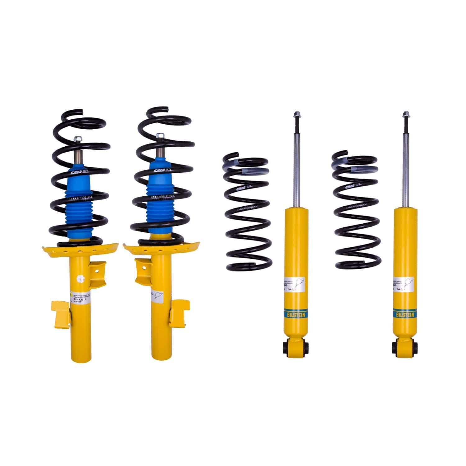 Bilstein B12 (Pro-Kit) Suspension Kit (Up to 1250kg Axle Load) for 2012-2018 Volvo S60 (Y20) 46-259264