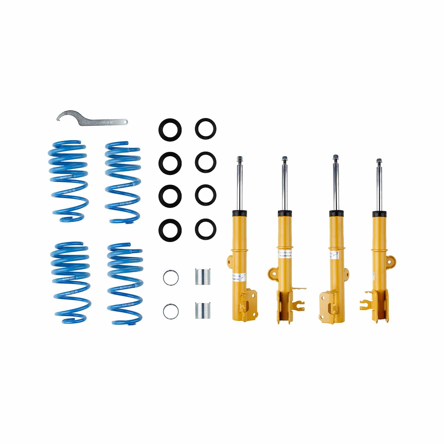 Bilstein B14 (PSS) Suspension Kit for 2016-2023 Fiat 500X (334) 47-265417