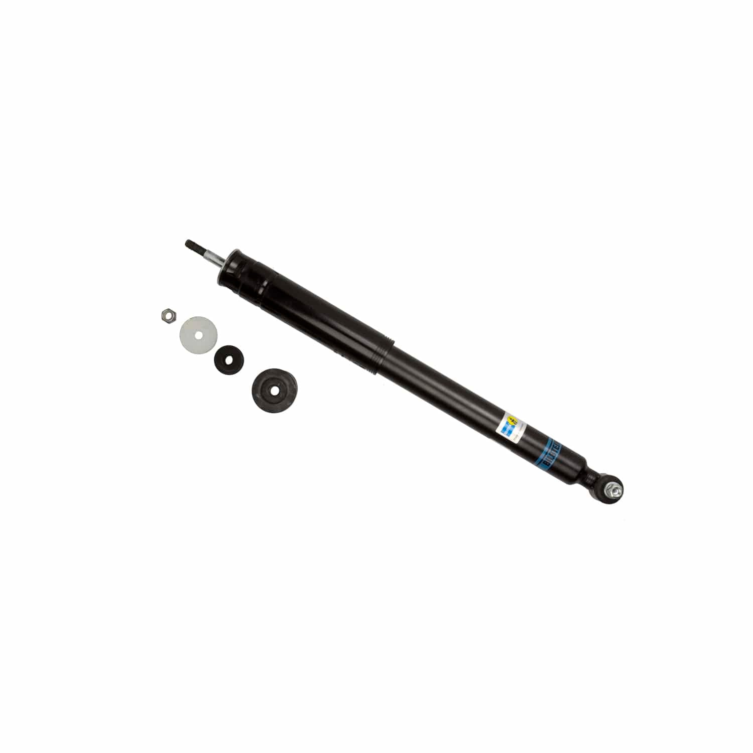 Bilstein B4 OE Replacement 36mm Monotube Suspension Rear Shock Absorber (18.7 in. Collapsed, Sport Suspension) for 2004-2005 Mercedes-Benz E320 (W211) 24-263221