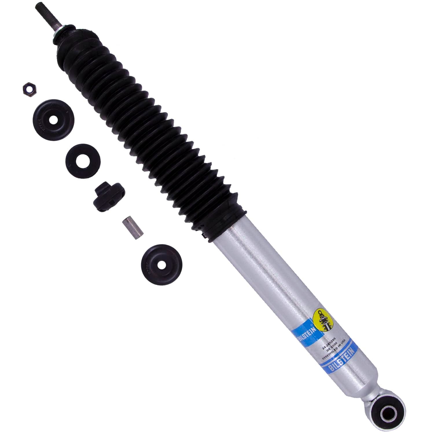 Bilstein B8 5100 46mm Monotube Suspension Front Shock Absorber (16.85 in. Collapsed) for 2017-2026 Ford F-250 Super Duty (P558) 24-285285