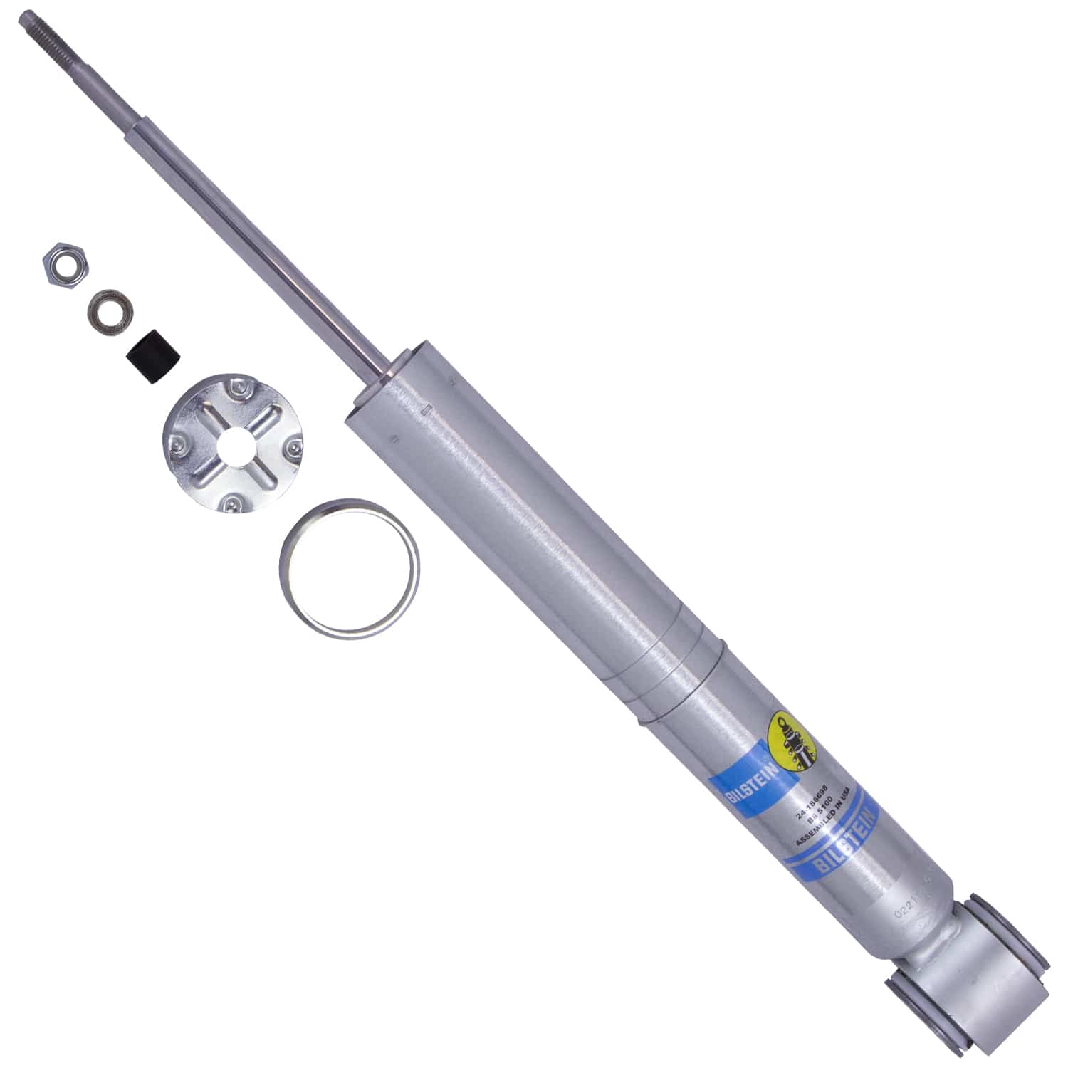 Bilstein B8 5100 (Ride Height Adjustable) 46mm Monotube Suspension Front Shock Absorber - 15.37 in. Collapsed 24-186698
