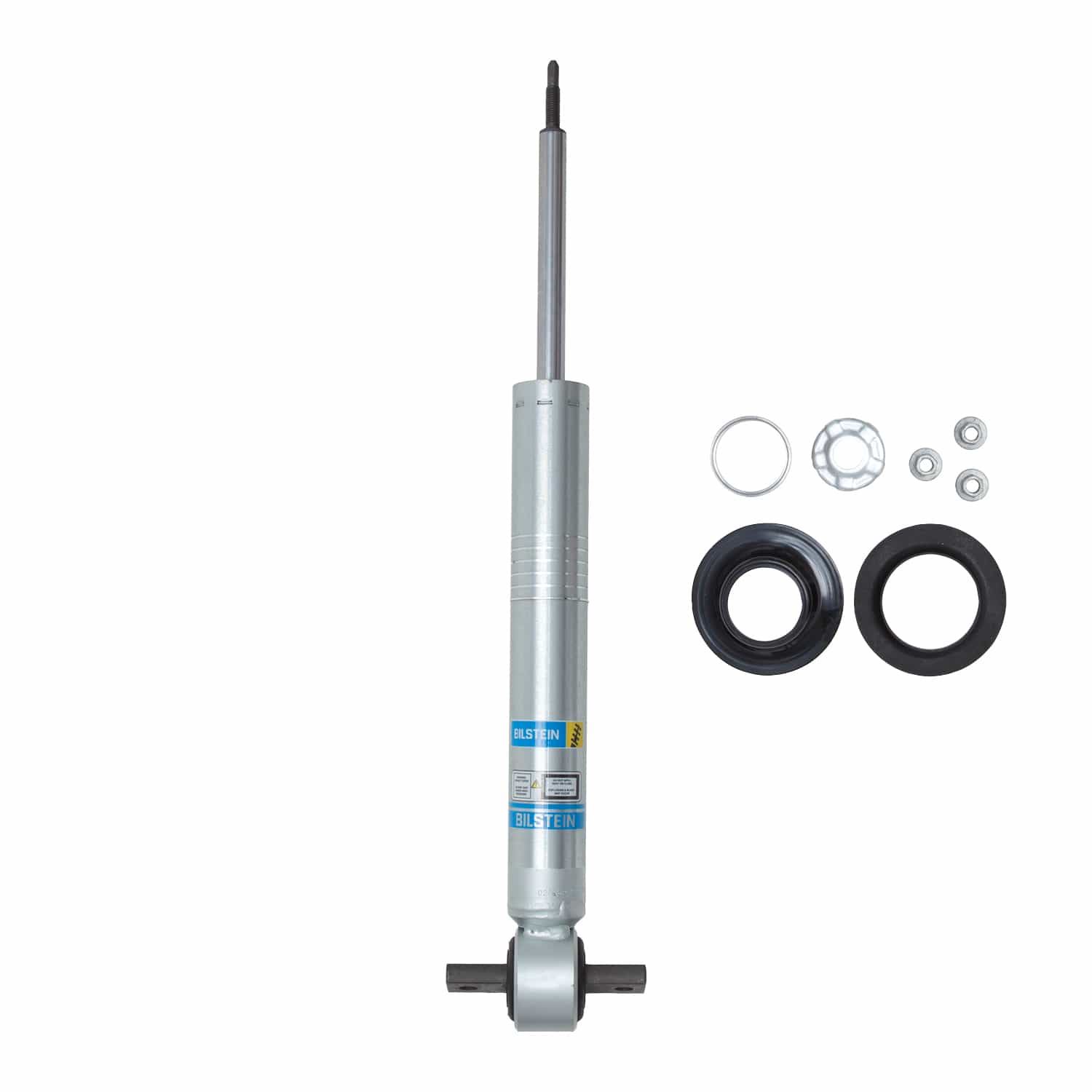 Bilstein B8 5100 (Ride Height Adjustable) Suspension Front Shock Absorber (21.65 in. Extended, w/ Spring Seat) for 2019-2026 Chevrolet Silverado 1500 (GMT T1XX) 24-337052