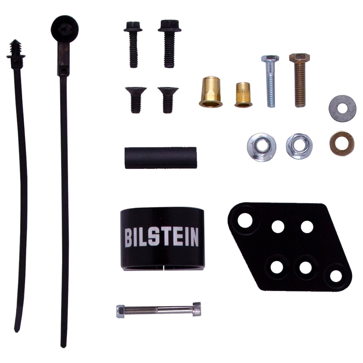 Bilstein B8 5160 46mm Monotube Suspension Front Left Shock Absorber - 10.5 in. Stroke, w/o Boot 25-287516