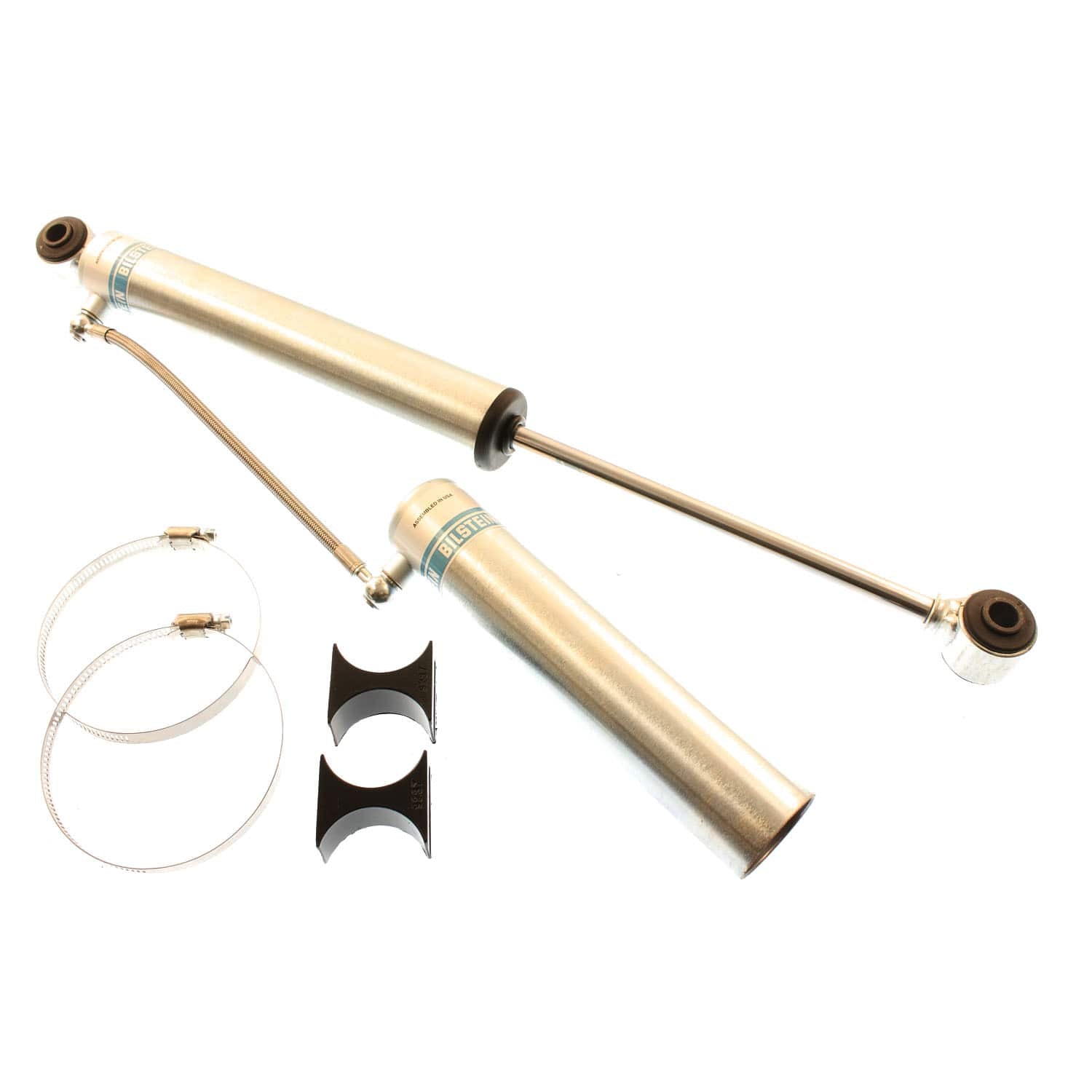 Bilstein B8 5160 46mm Monotube Suspension Rear Shock Absorber - 14.82 in. Collapsed 25-177893