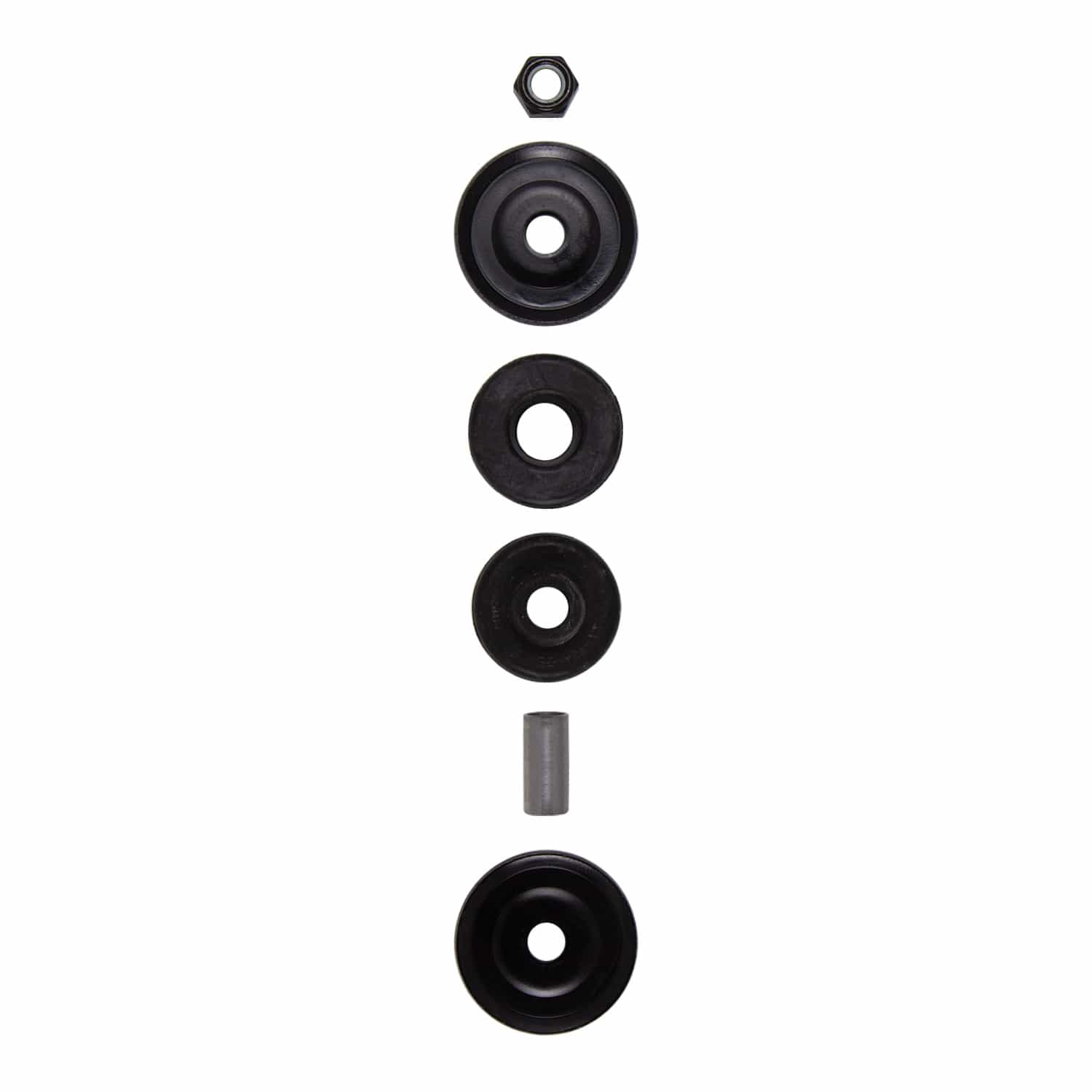 Bilstein B8 5160 46mm Monotube Suspension Rear Shock Absorber (16.42 in. Collapsed) for 2014-2026 Dodge Ram 2500 (DS/DT) 25-311914