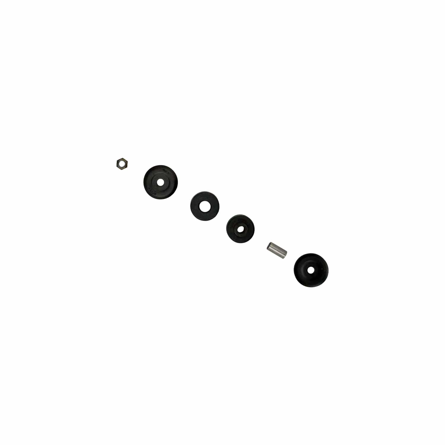 Bilstein B8 5160 46mm Monotube Suspension Rear Shock Absorber - 16.75 in. Collapsed, 24.96 in. Extended 25-240436