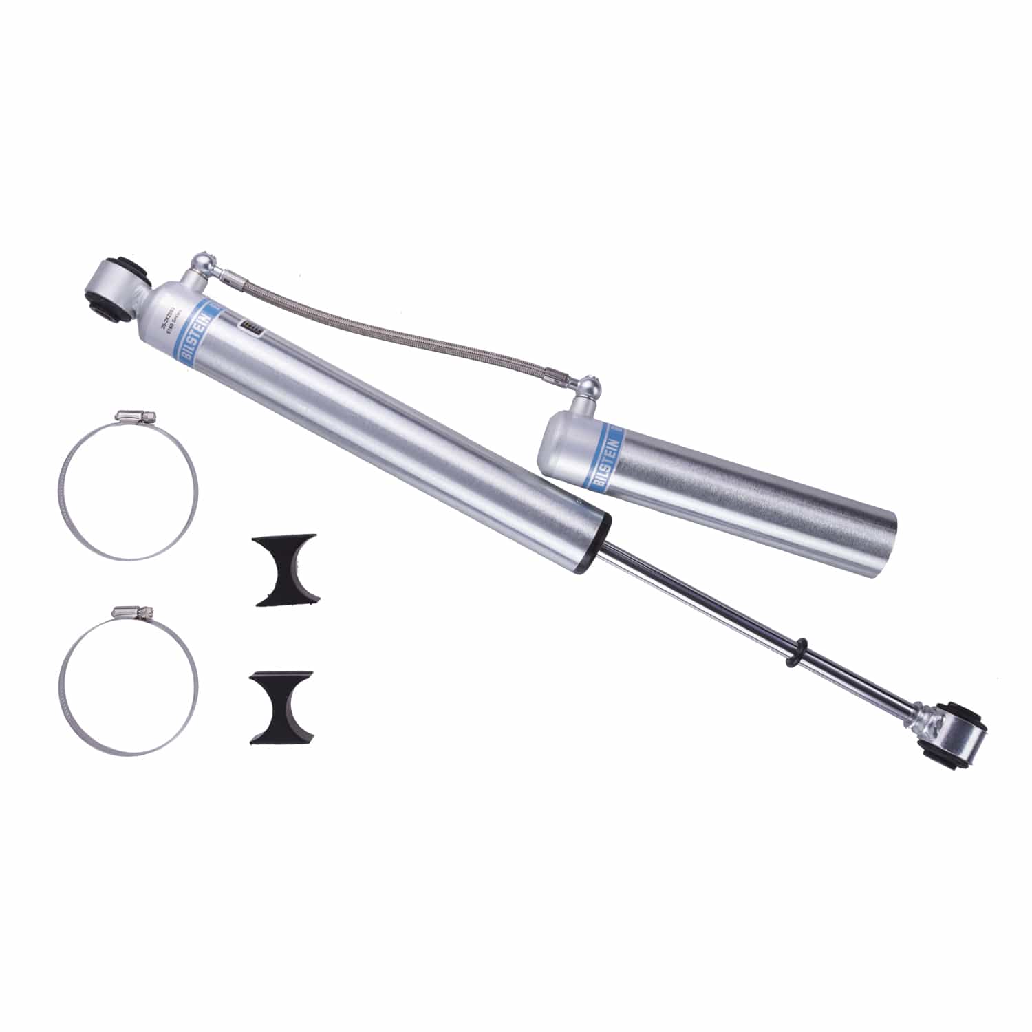 Bilstein B8 5160 46mm Monotube Suspension Rear Shock Absorber - 16.75 in. Collapsed, 26.73 in. Extended 25-242393