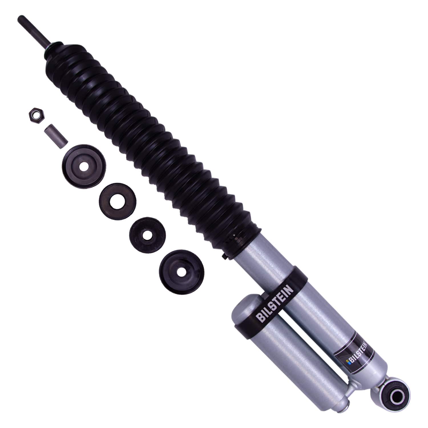 Bilstein B8 5160 46mm Monotube Suspension Rear Shock Absorber (17.17 in. Collapsed) for 2014-2026 Dodge Ram 2500 (DS/DT) 25-293449