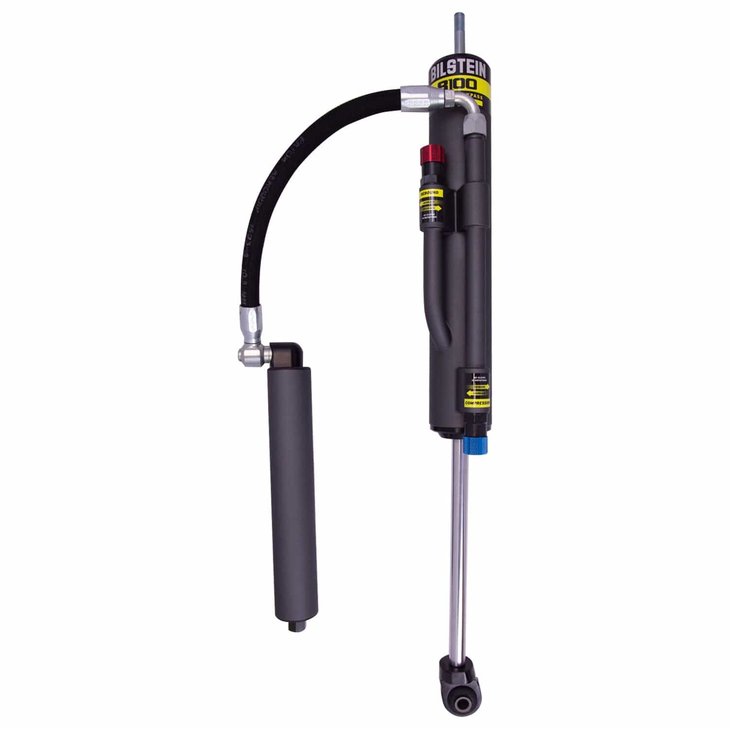 Bilstein B8 8100 (Bypass) Suspension Front Left Shock Absorber for 2007-2017 Jeep Wrangler - 27.03 in. Extended 25-291308