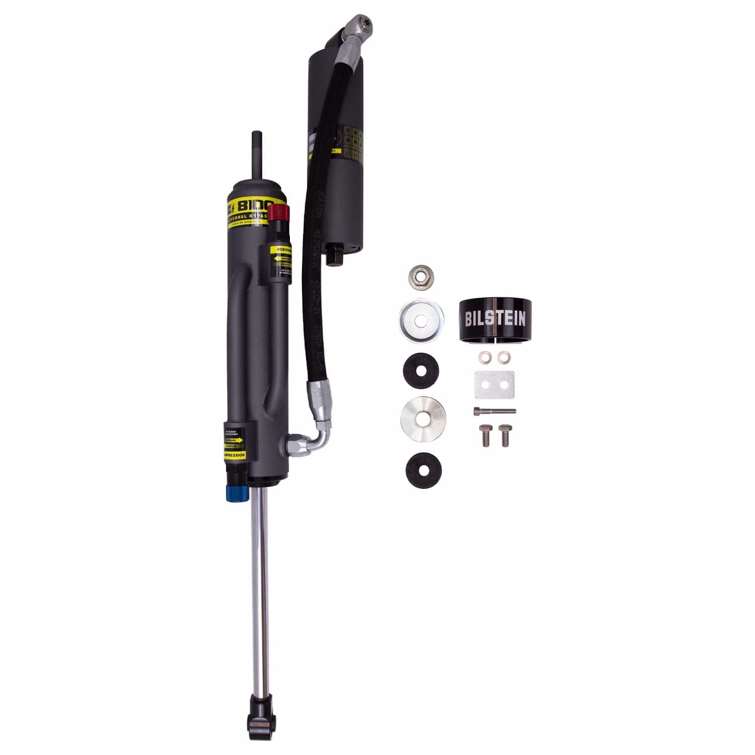 Bilstein B8 8100 (Bypass) Suspension Rear Left Shock Absorber (23.94 in. Extended) for 2005-2023 Toyota Tacoma 25-320442