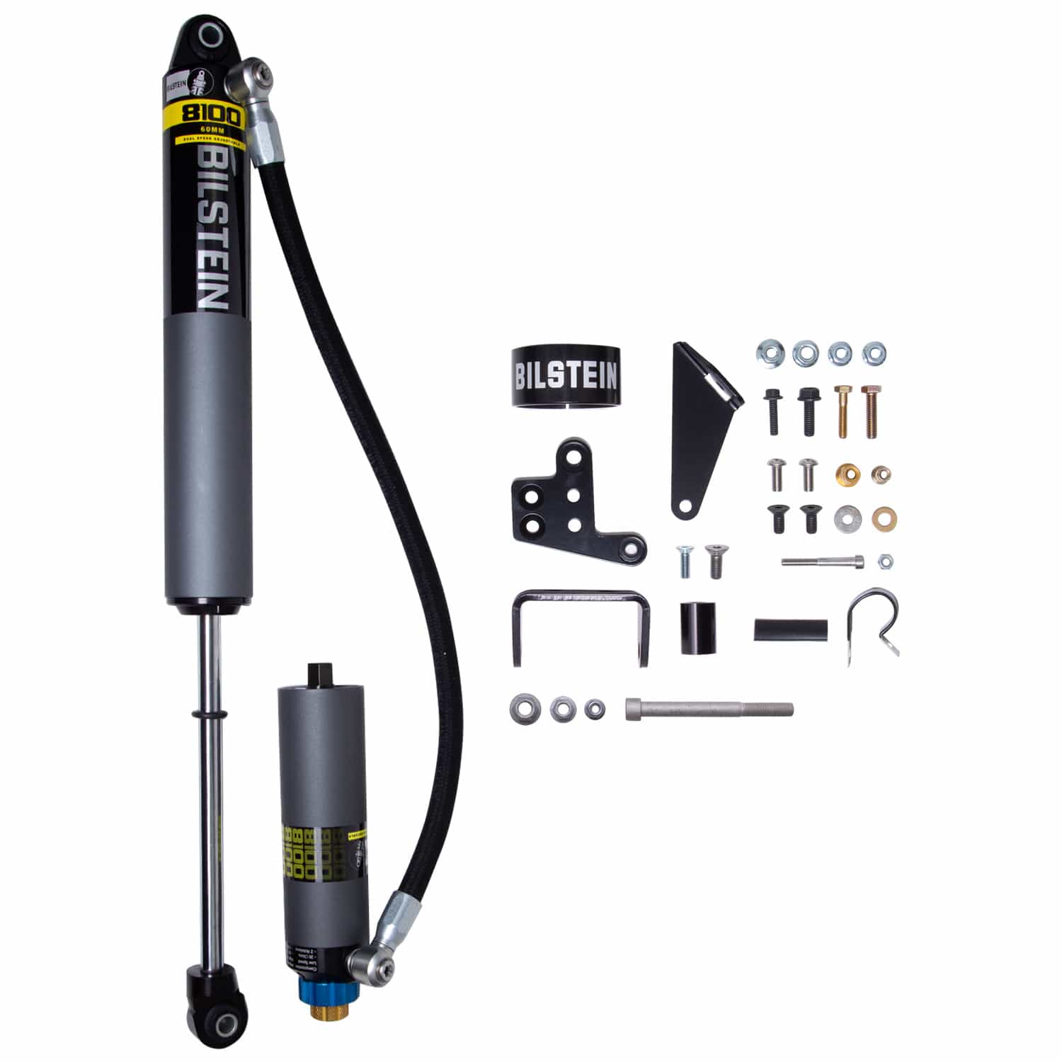 Bilstein B8 8100 (DSA) 60mm Suspension Front Left Shock Absorber (18.22 in. Collapsed) for 2020-2026 Jeep Gladiator (JT) 25-331097