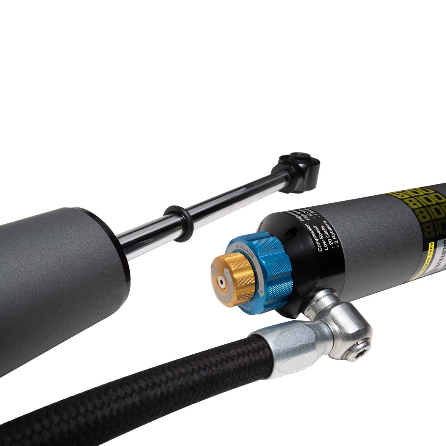 Bilstein B8 8100 (DSA) Suspension Rear Left Shock Absorber for 2007-2021 Toyota Tundra - 25.12 in. Extended 25-294125