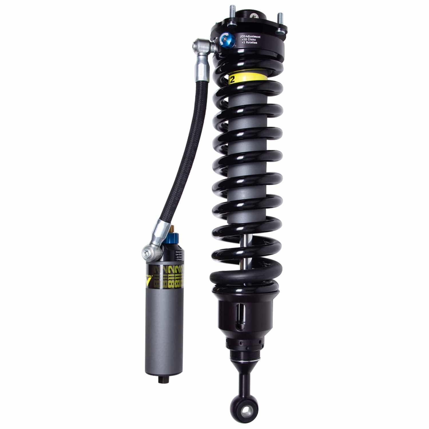 Bilstein B8 8112 (ZoneControl CR DSA+) Front Left Shock Absorber and Coil Spring Assembly for 2007-2021 Toyota Tundra 4WD - 25.20 in. Extended 41-326084