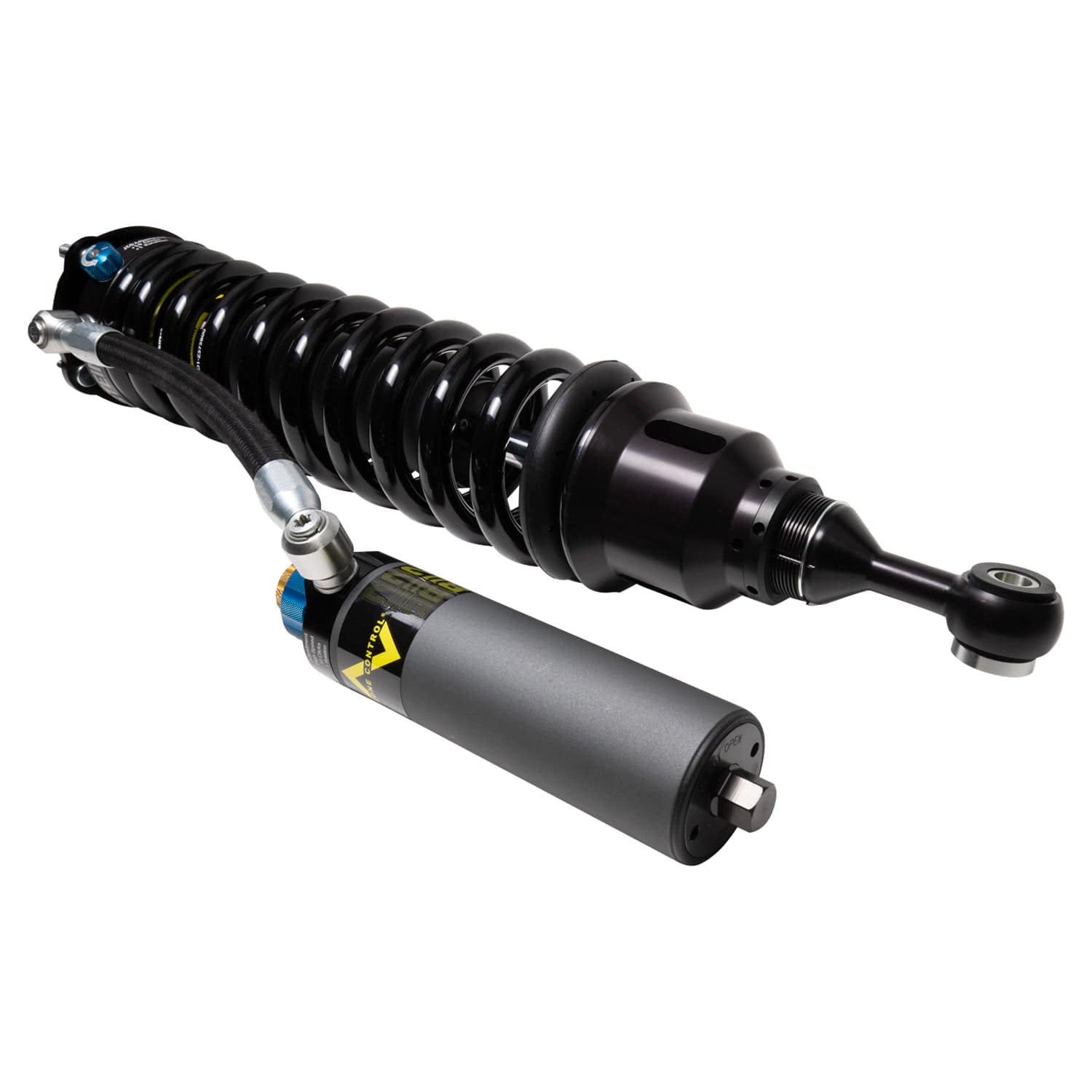 Bilstein B8 8112 (ZoneControl CR DSA+) Front Left Shock Absorber and Coil Spring Assembly for 2007-2021 Toyota Tundra RWD - 25.20 in. Extended 41-326084