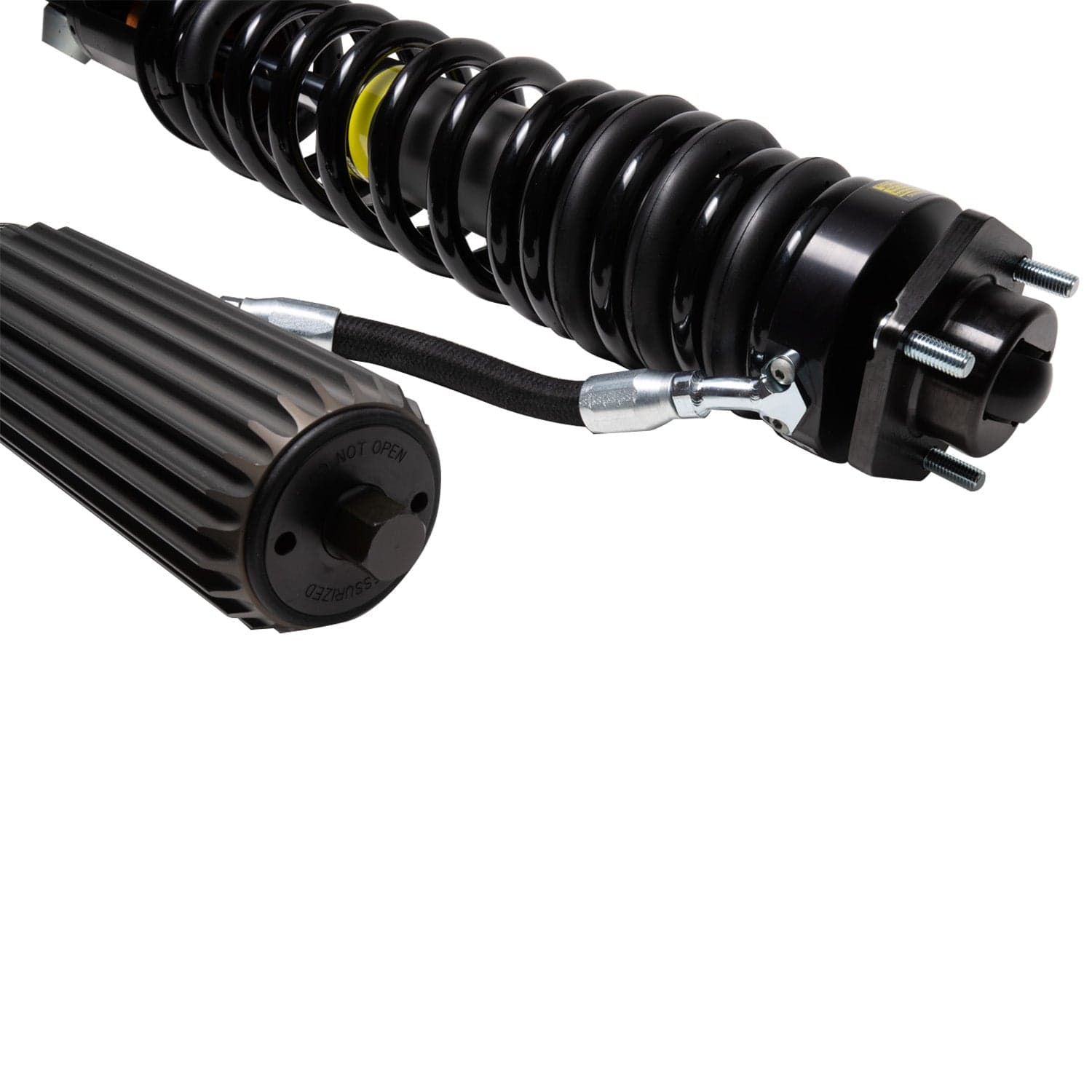 Bilstein B8 8112 (ZoneControl CR DSA+) Rear Left Shock Absorber and Coil Spring Assembly for 2021-2024 Ford Bronco - 18.40 in. Collapsed 41-314326