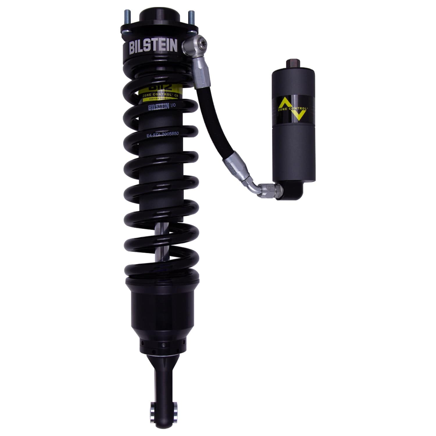 Bilstein B8 8112 (ZoneControl CR) Front Right Shock Absorber and Coil Spring Assembly for 2003-2009 Lexus GX470 - 22.80 in. Extended, EVO Grey 41-326336