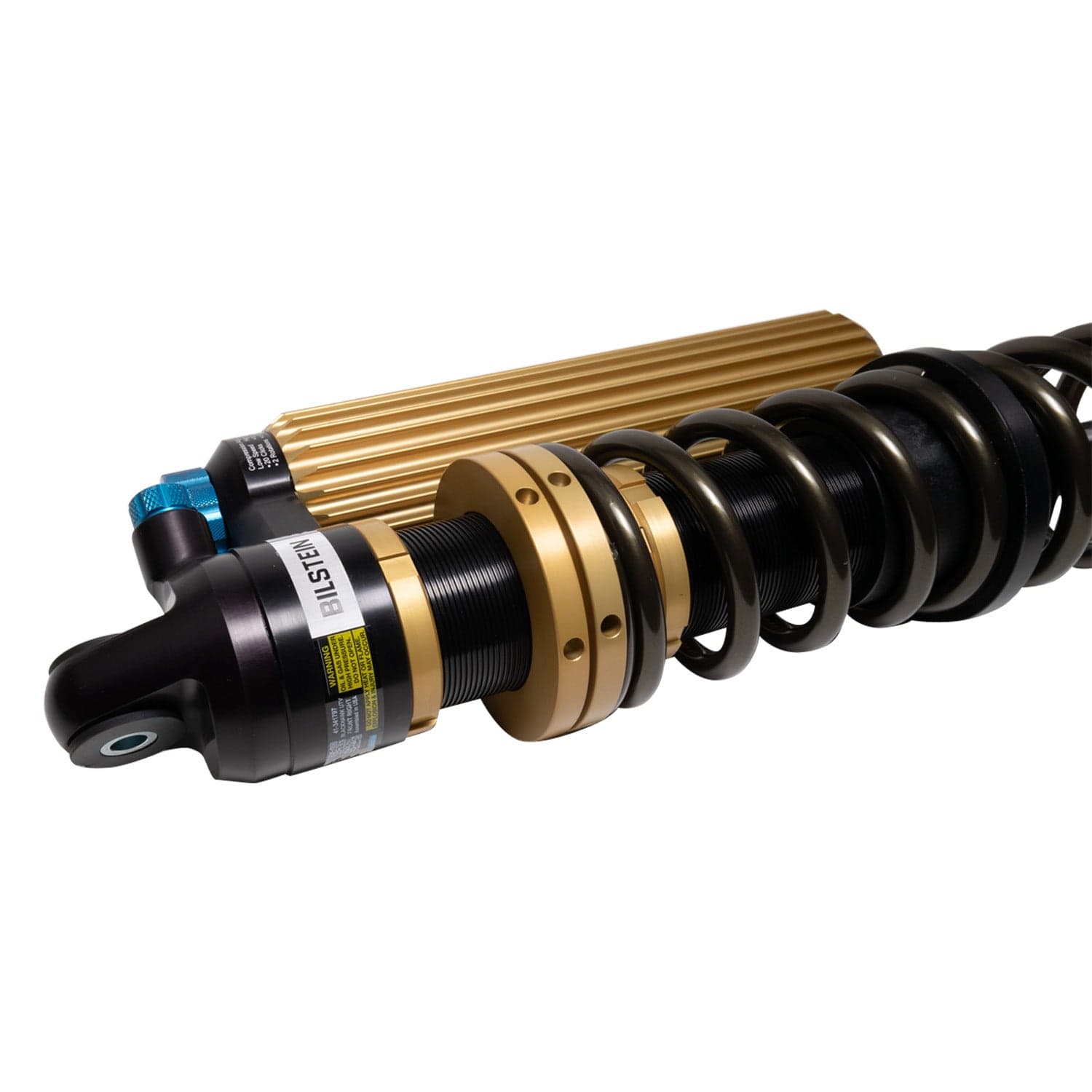 Bilstein Black Hawk Powersports Front Right Shock Absorber and Coil Spring Assembly for 2020-2021 Polaris RZR XP 4 Turbo S Velocity 41-341797