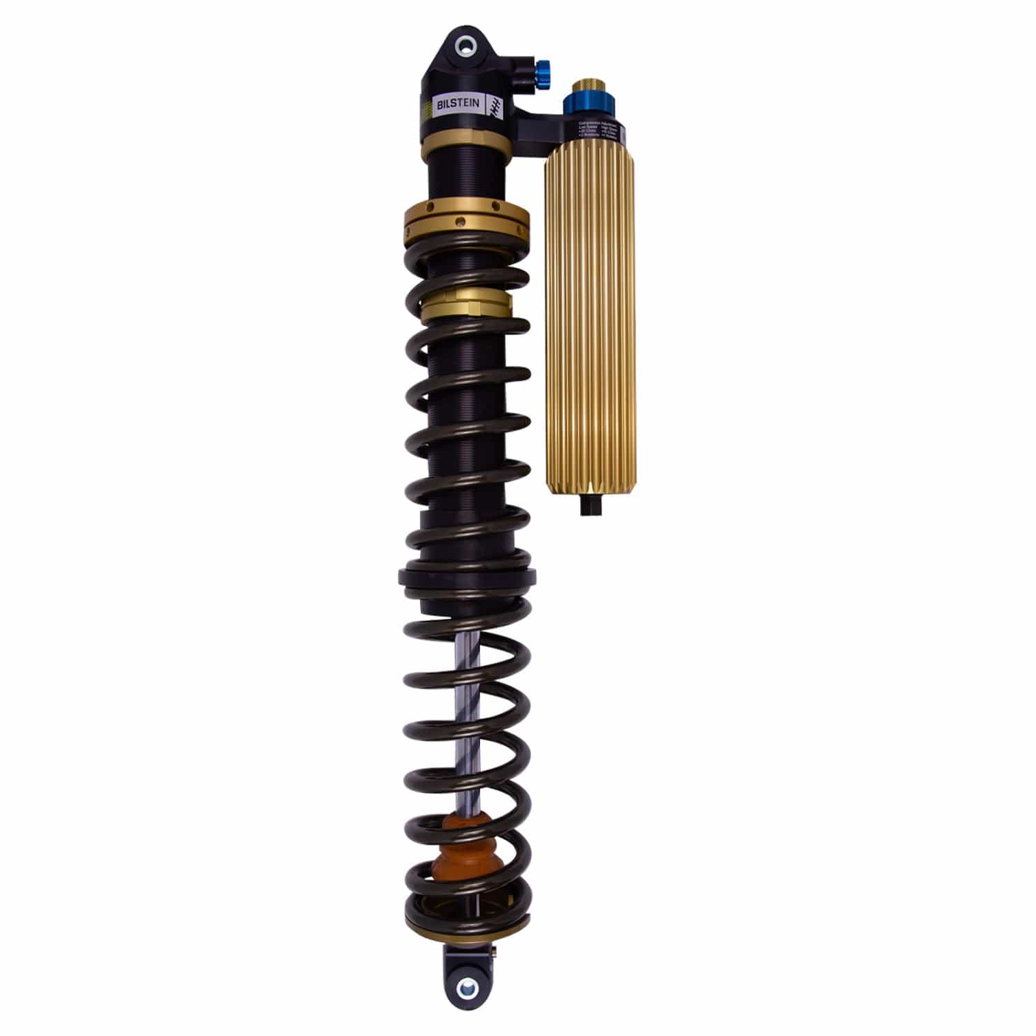 Bilstein Black Hawk Powersports Front Right Shock Absorber and Coil Spring Assembly for 2021-2024 Can-Am Maverick X3 Max X rs Turbo RR Smart-Shox 41-338124