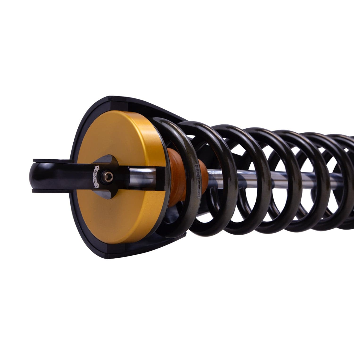 Bilstein Black Hawk Powersports Rear Right Shock Absorber and Coil Spring Assembly for 2022-2023 Can-Am Maverick X3 RS Turbo RR 41-330623